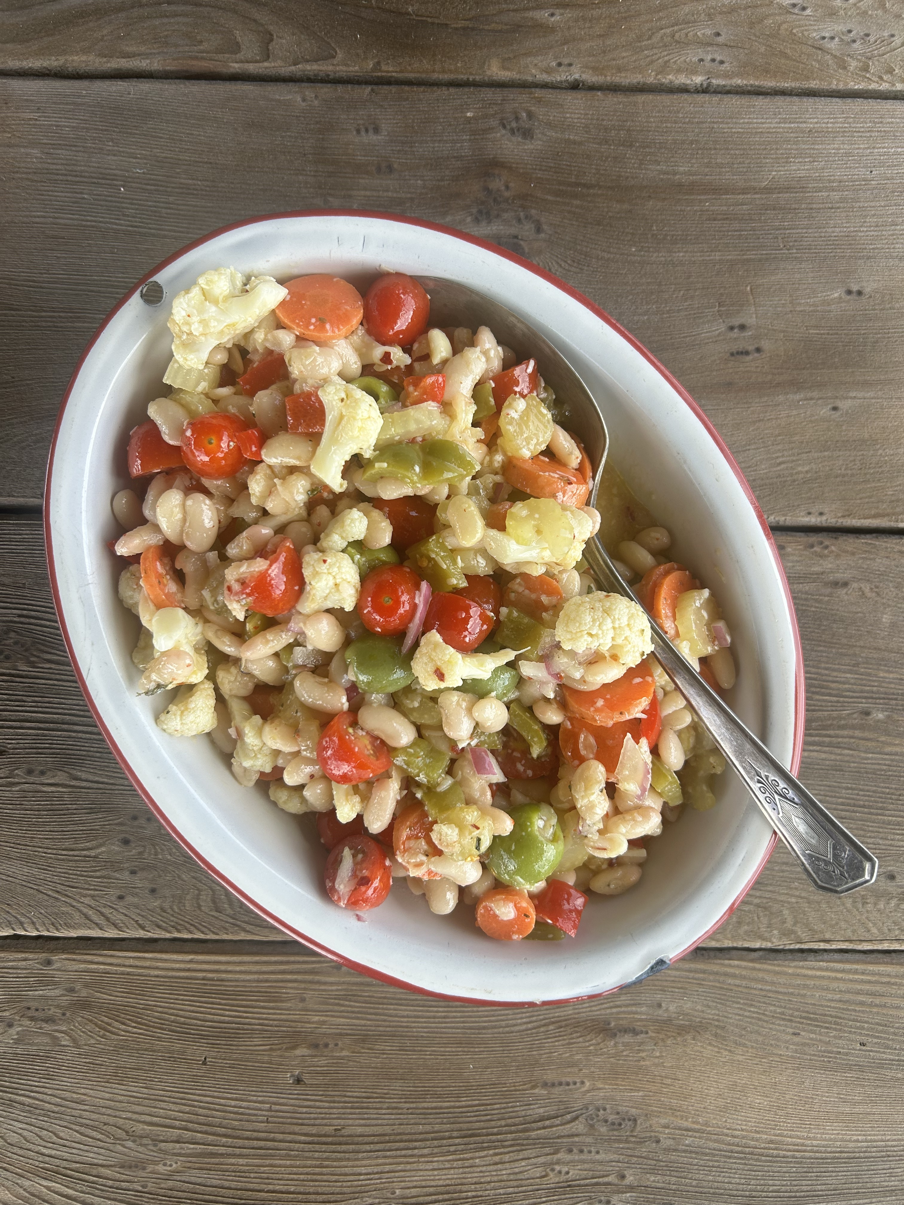 Giardiniera Bean Salad