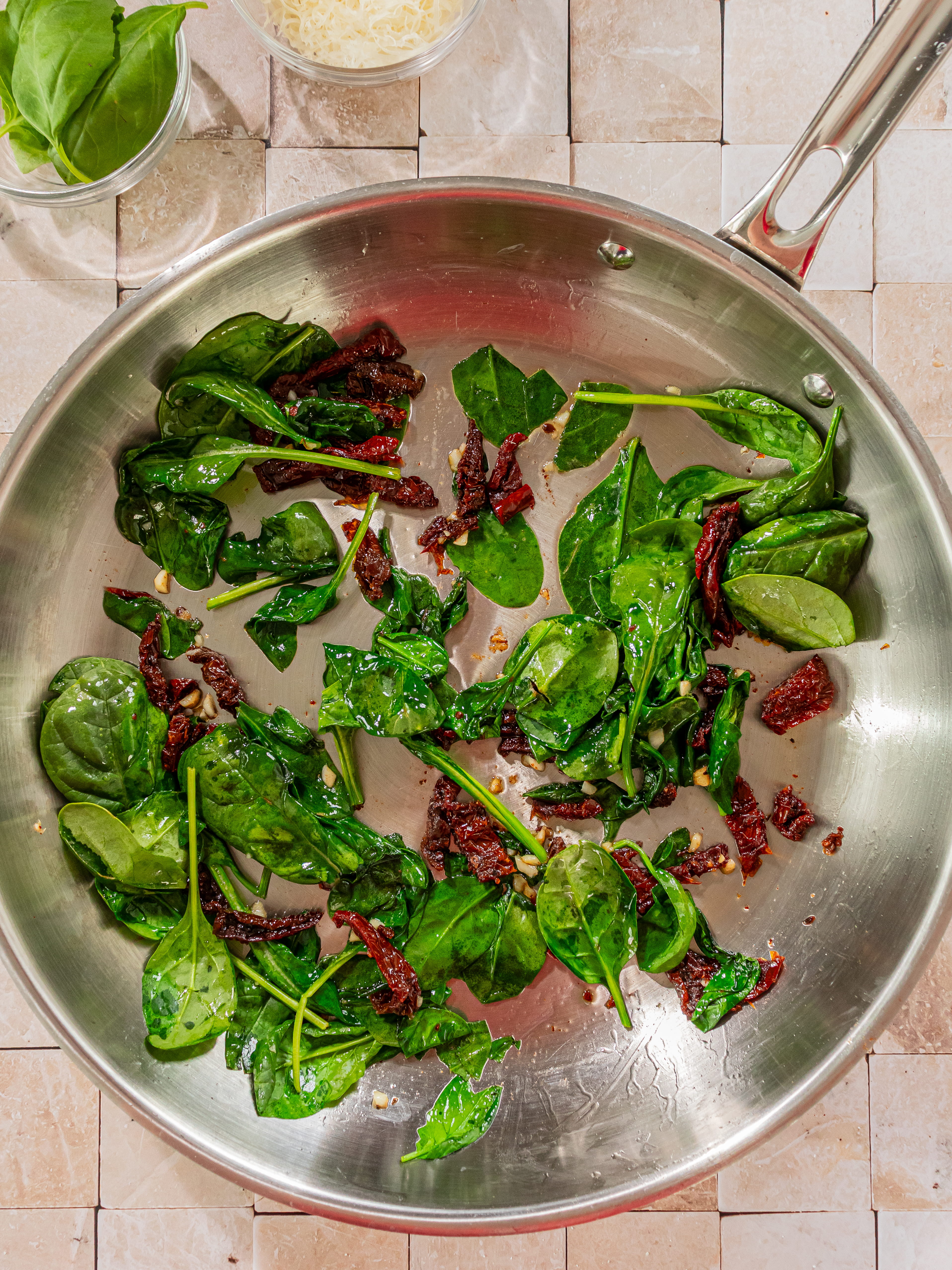 Image of Transfer salmon to a plate and wipe skillet clean. Reduce...