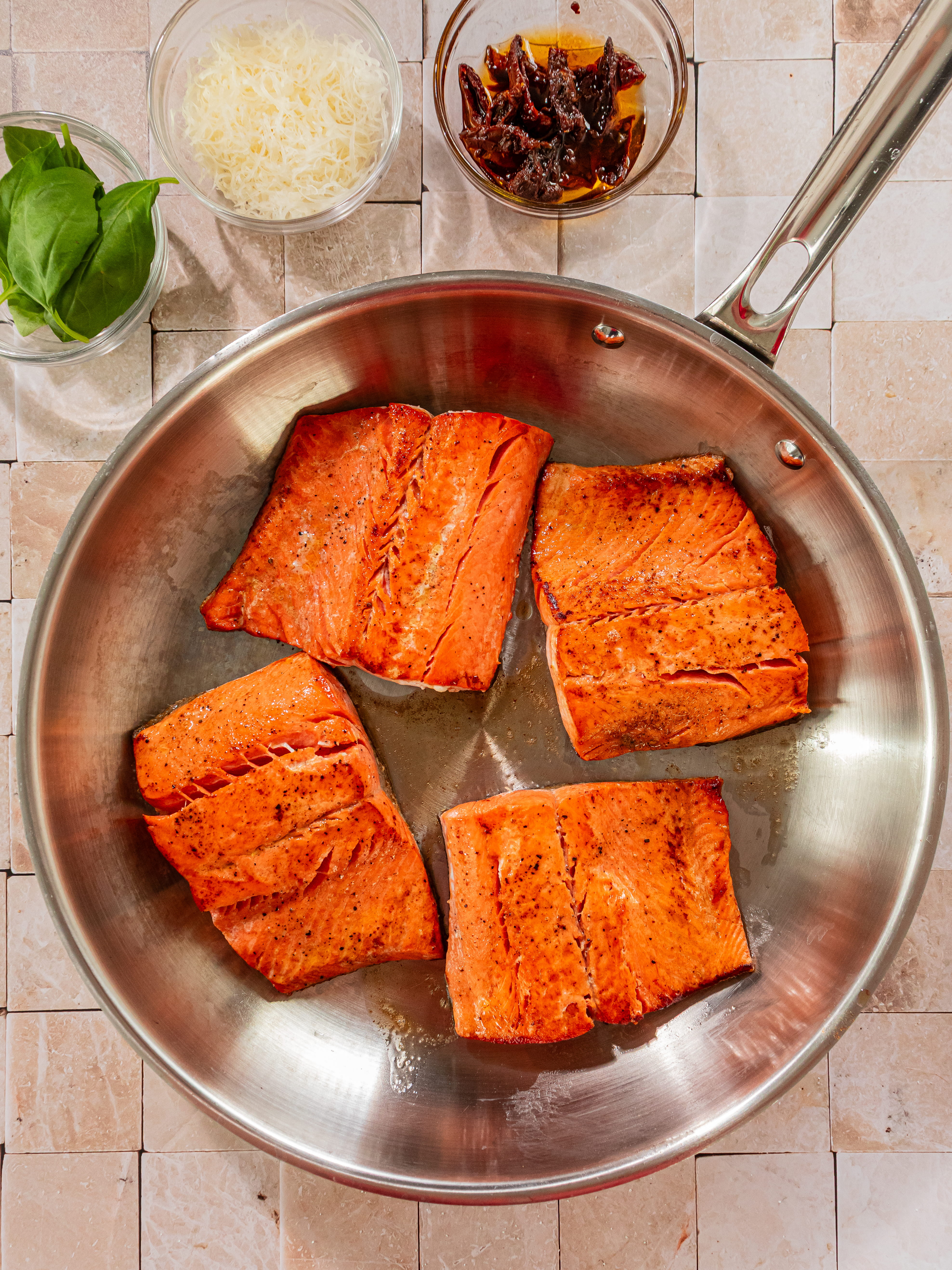 Image of Heat butter over medium heat in a large skillet. Once...