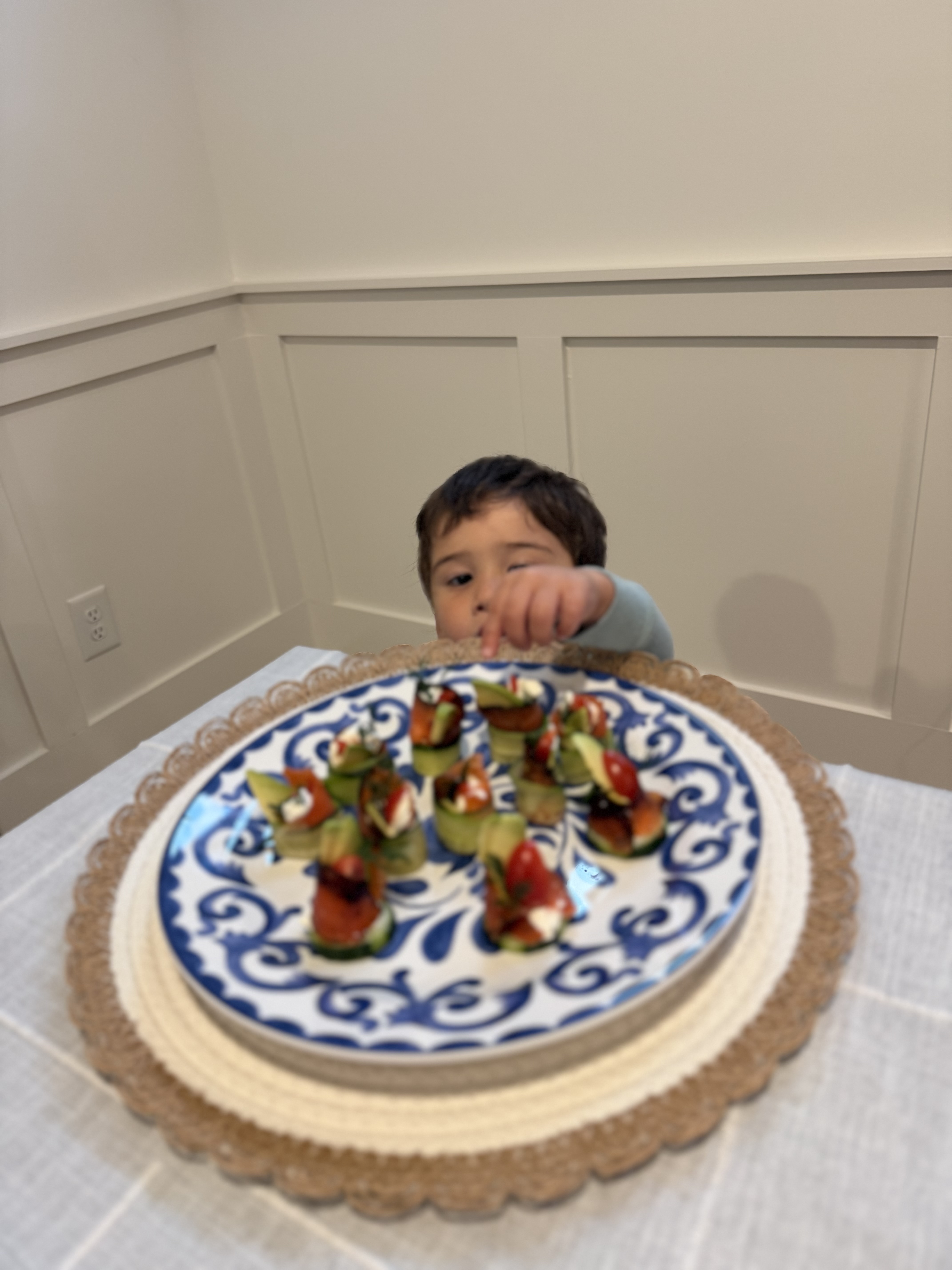 Image of Adjust the garnish for a clean presentation.