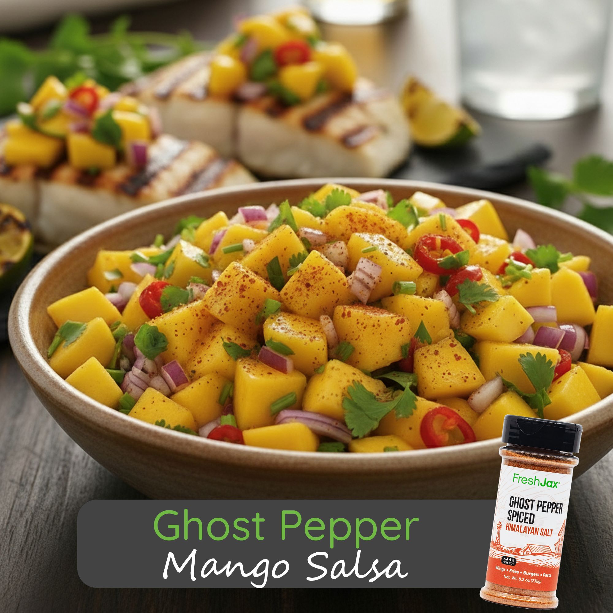 Ghost Pepper Mango Salsa