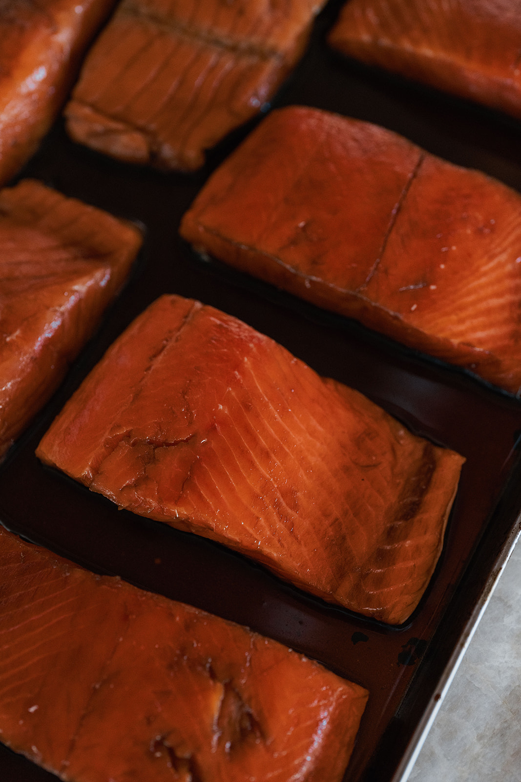 Image of Defrost Salmon - Remove salmon from freezer the night before...