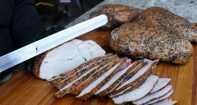 Texas Style Smoked Turkey Breast