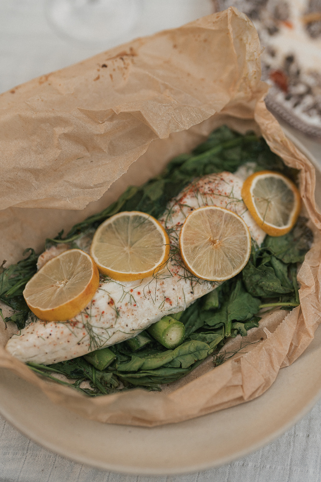 Image of Place the packets on a baking sheet and bake for...