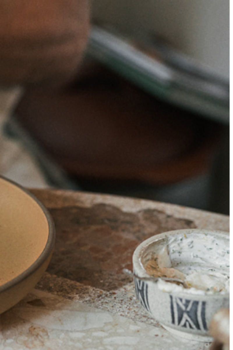 Image of Meanwhile, in another bowl, mix the Greek yogurt, dill, parsley,...