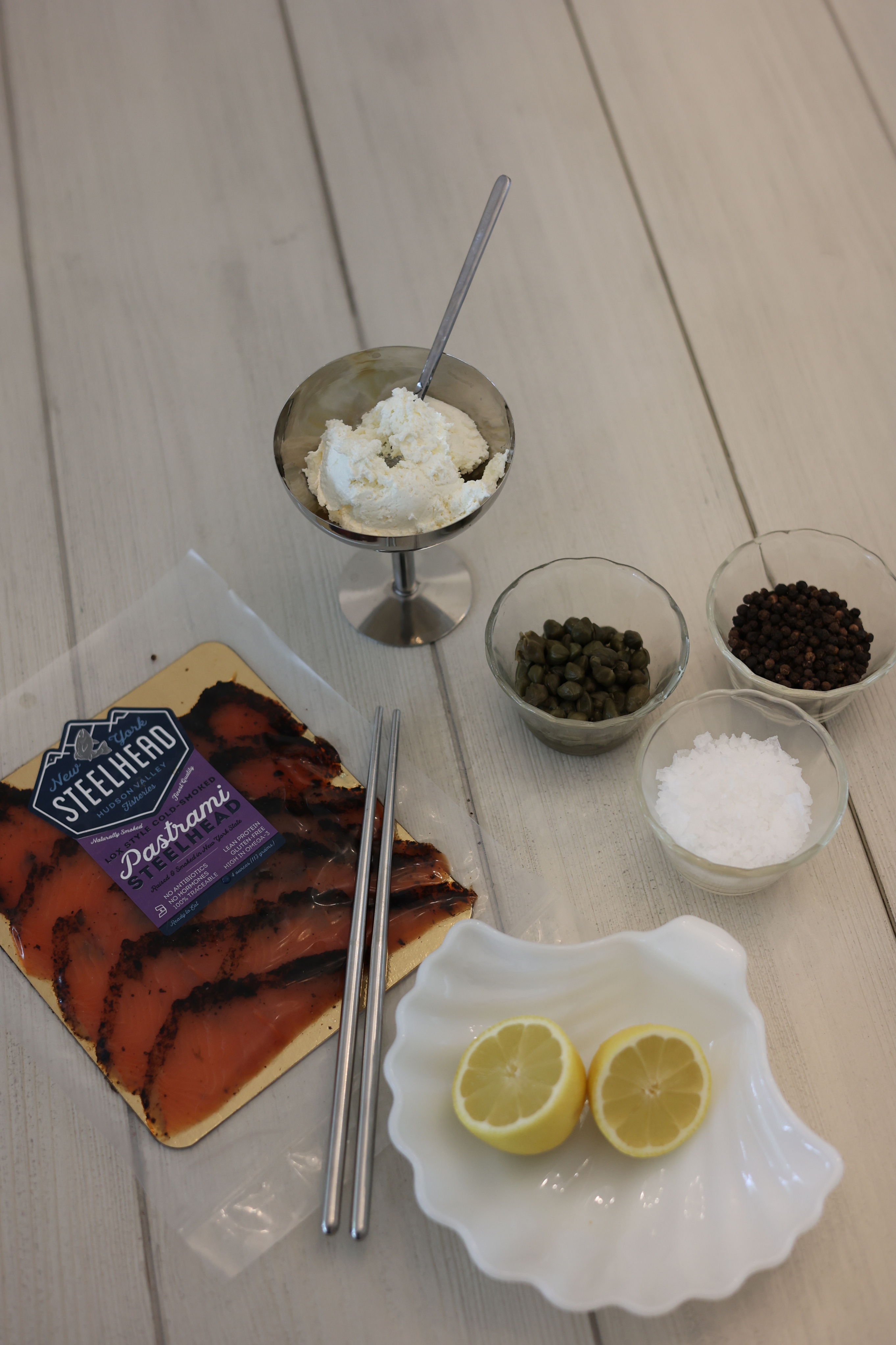 Image of Remove the steelhead from the packaging and pat dry if...
