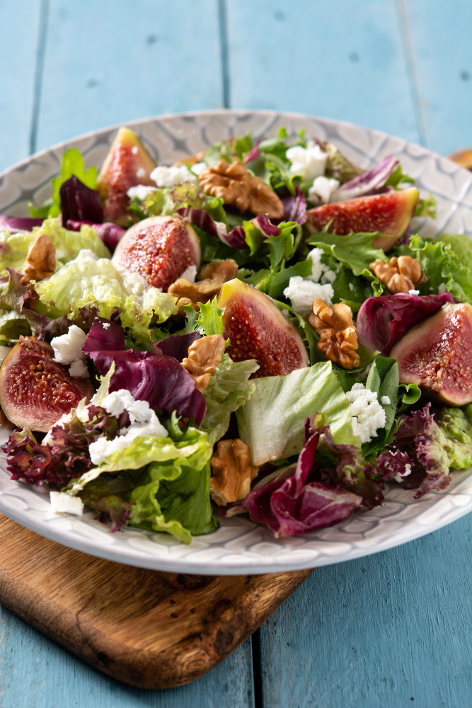 Fig, Walnut & Goat's Cheese Salad