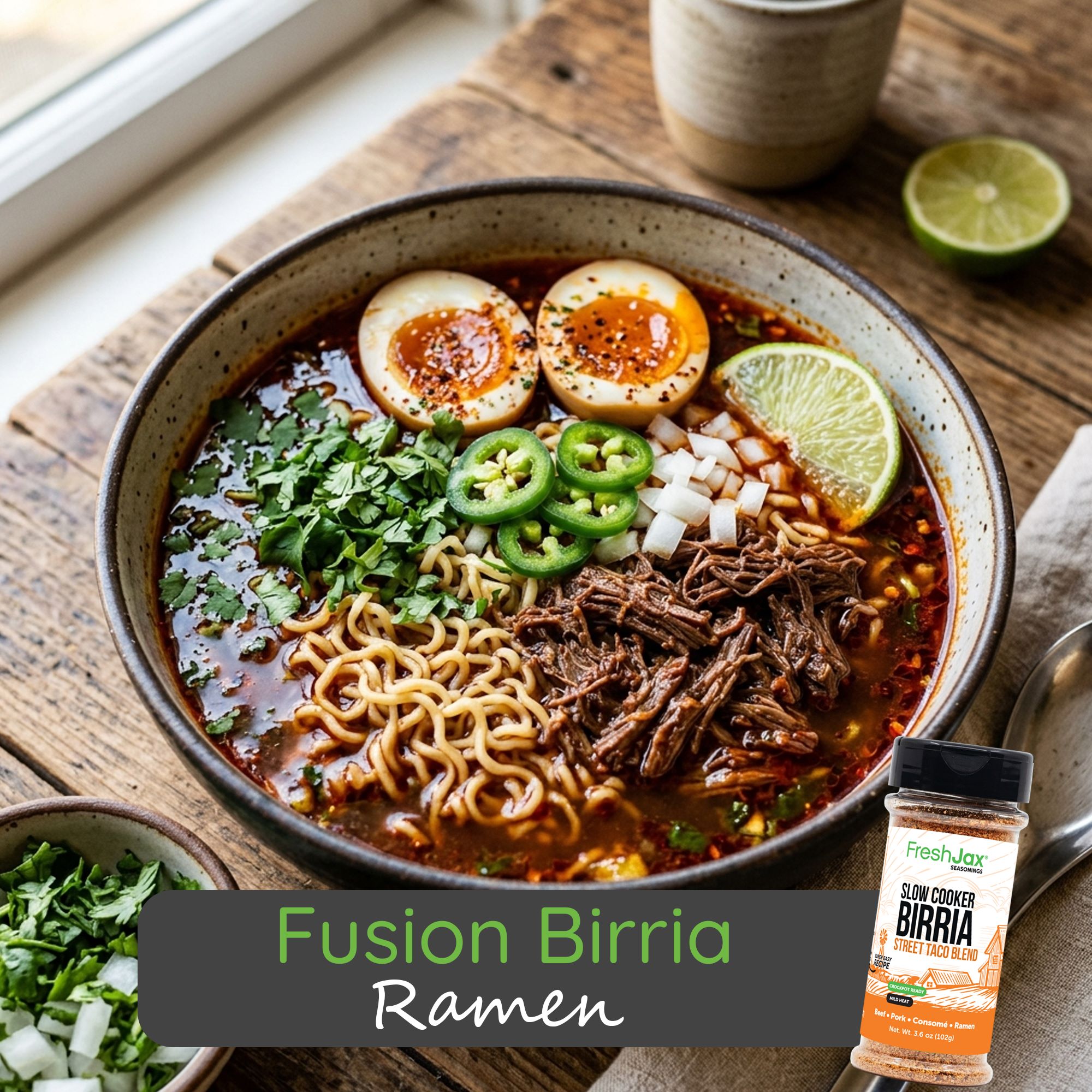 Fusion Birria Ramen