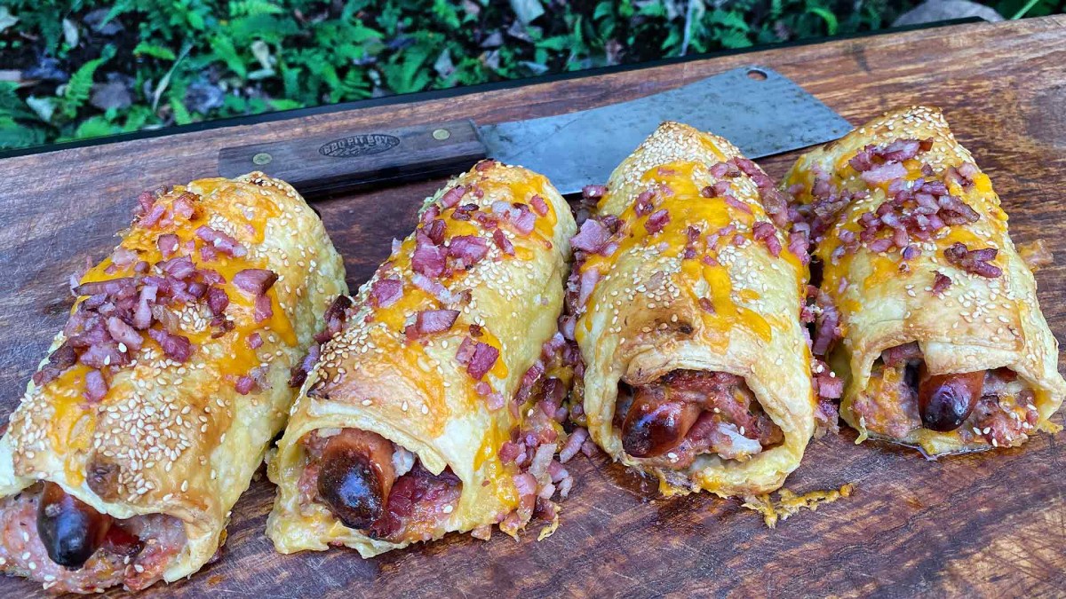 Bacon Pig Dogs in a Blanket