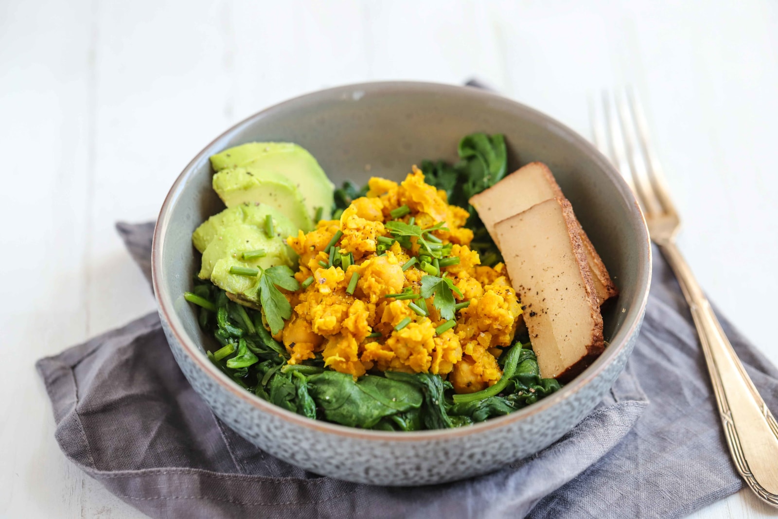 Chickpea Scramble