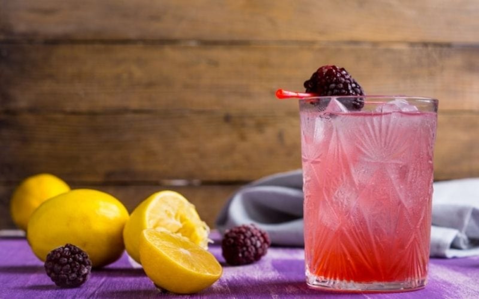 Blackberry Basil Smash
