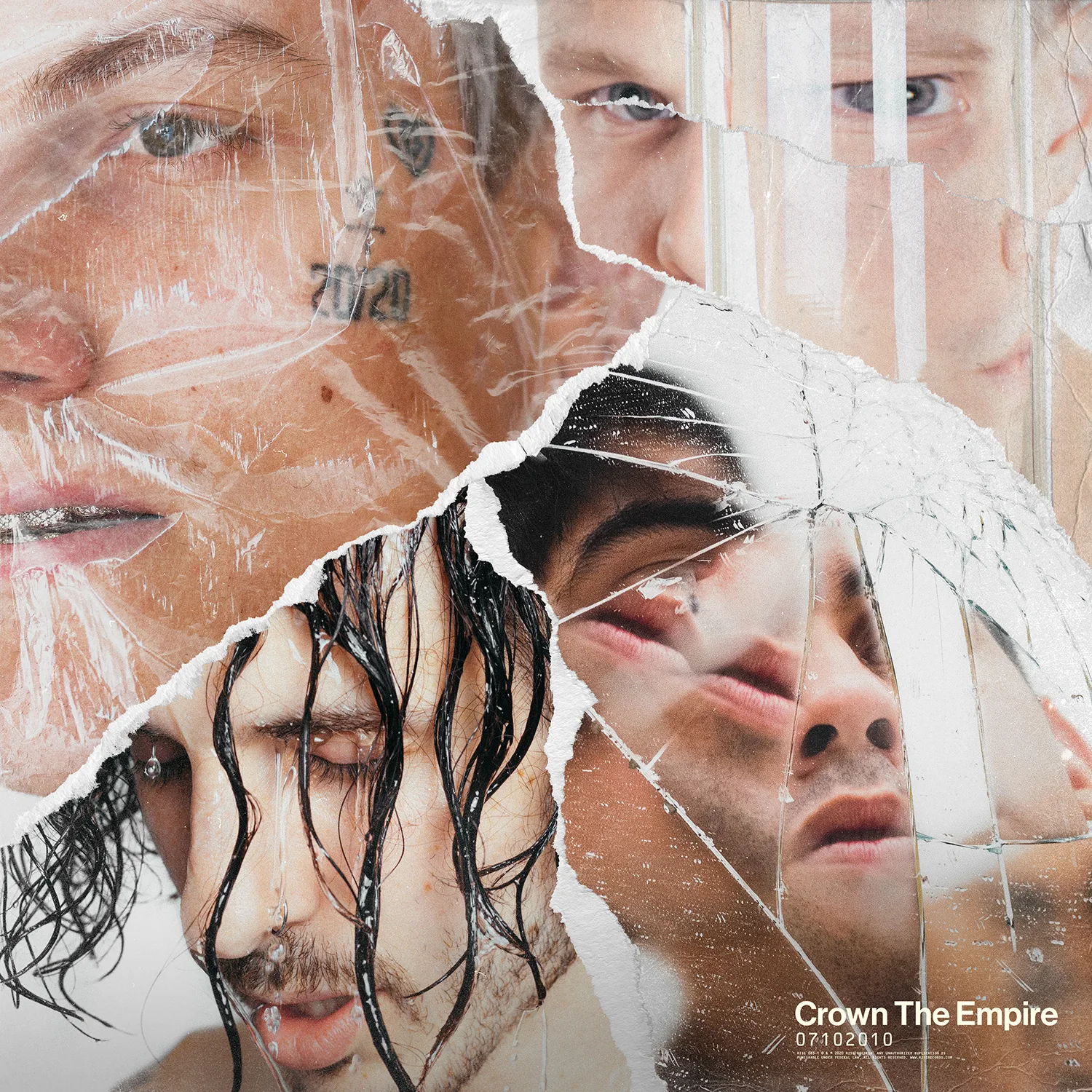 Official album cover art for the release 07102010 by Crown the Empire