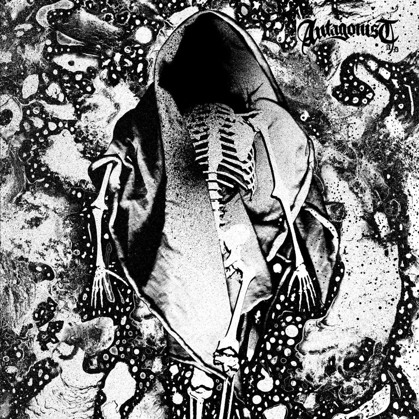 Official album cover art for the release Haunt Me as I Roam by Antagonist A.D.