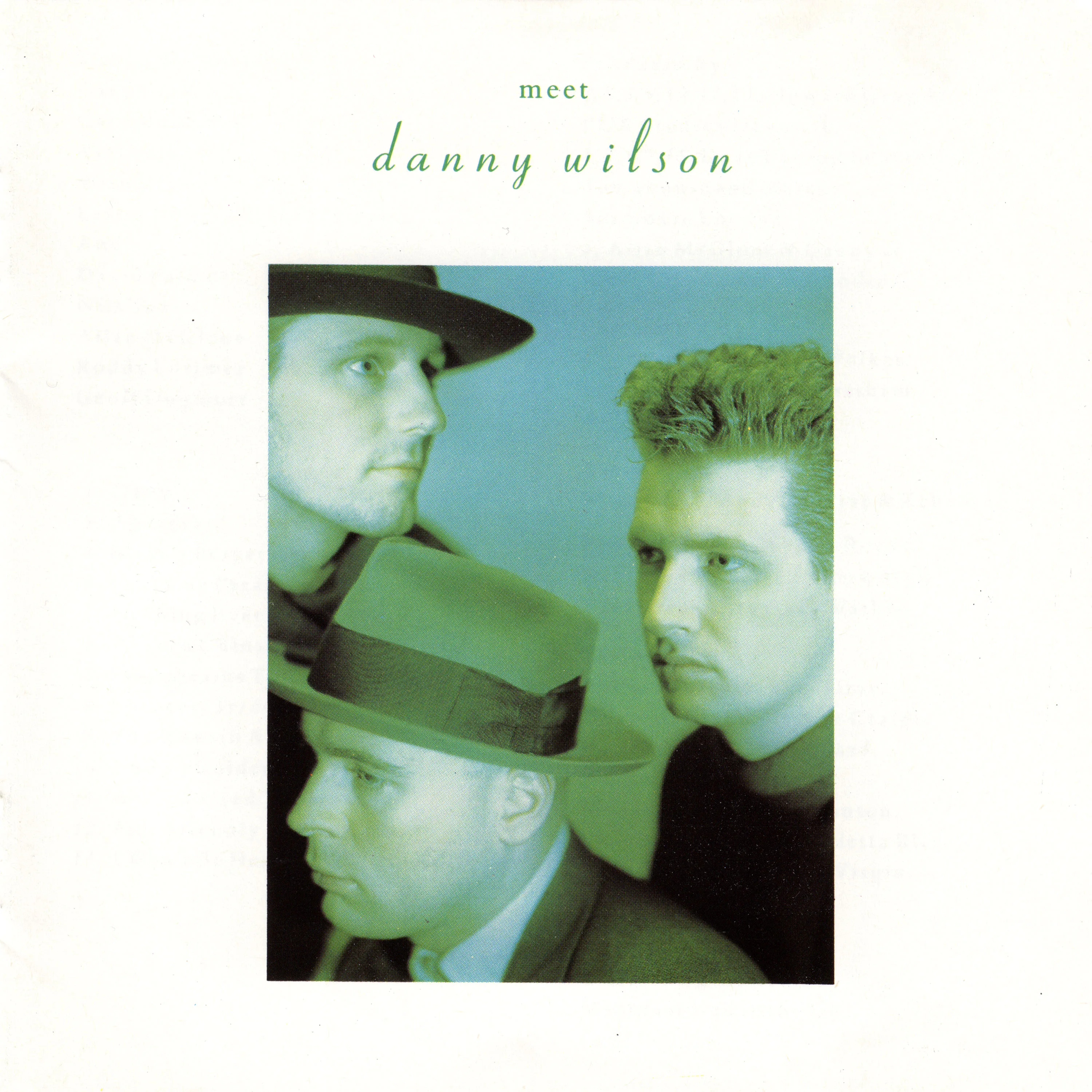 Official album cover art for the release Meet Danny Wilson by Danny Wilson