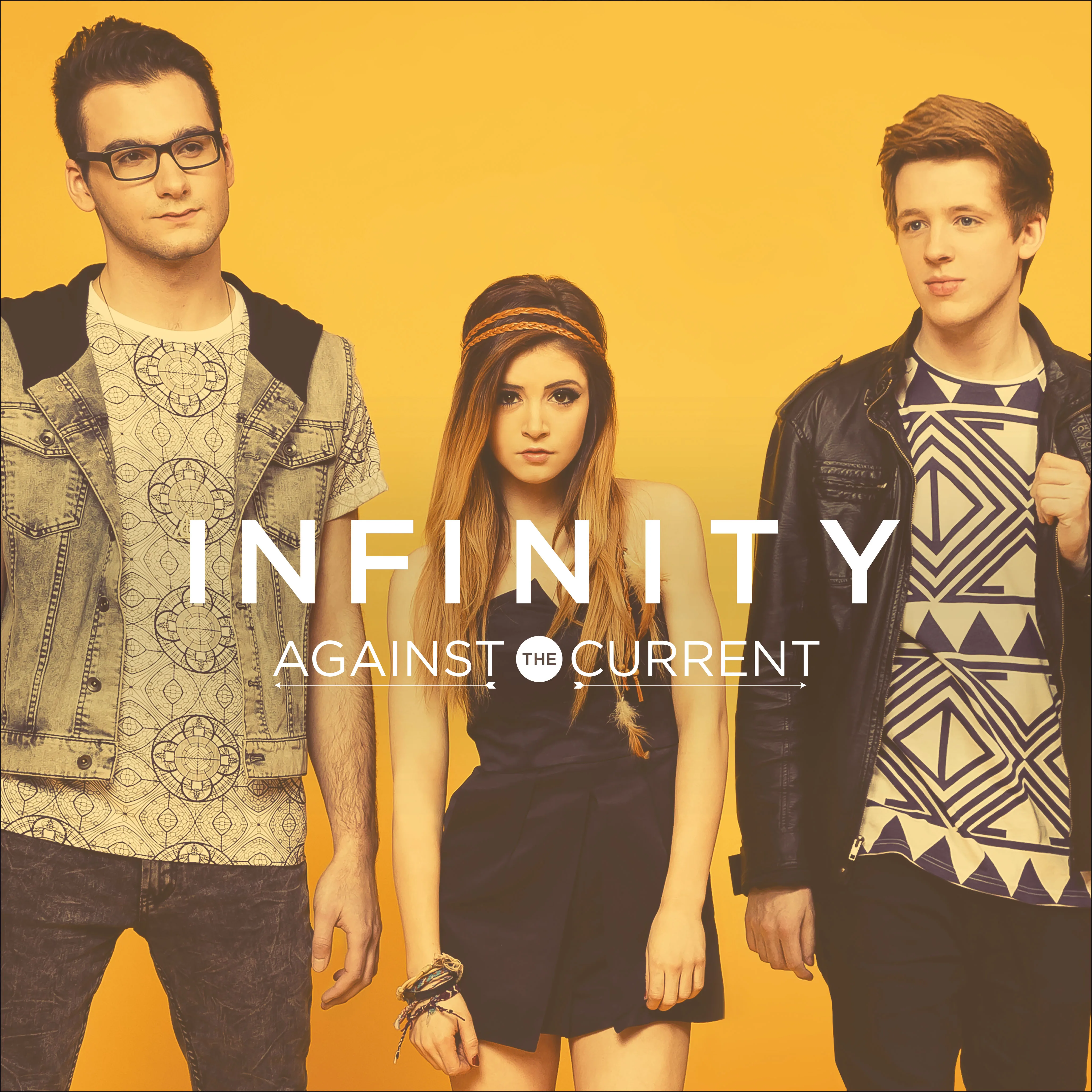Official album cover art for the release Infinity by Against the Current