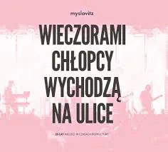 Official album cover art for the release Wieczorami chłopcy wychodzą na ulice by Myslovitz