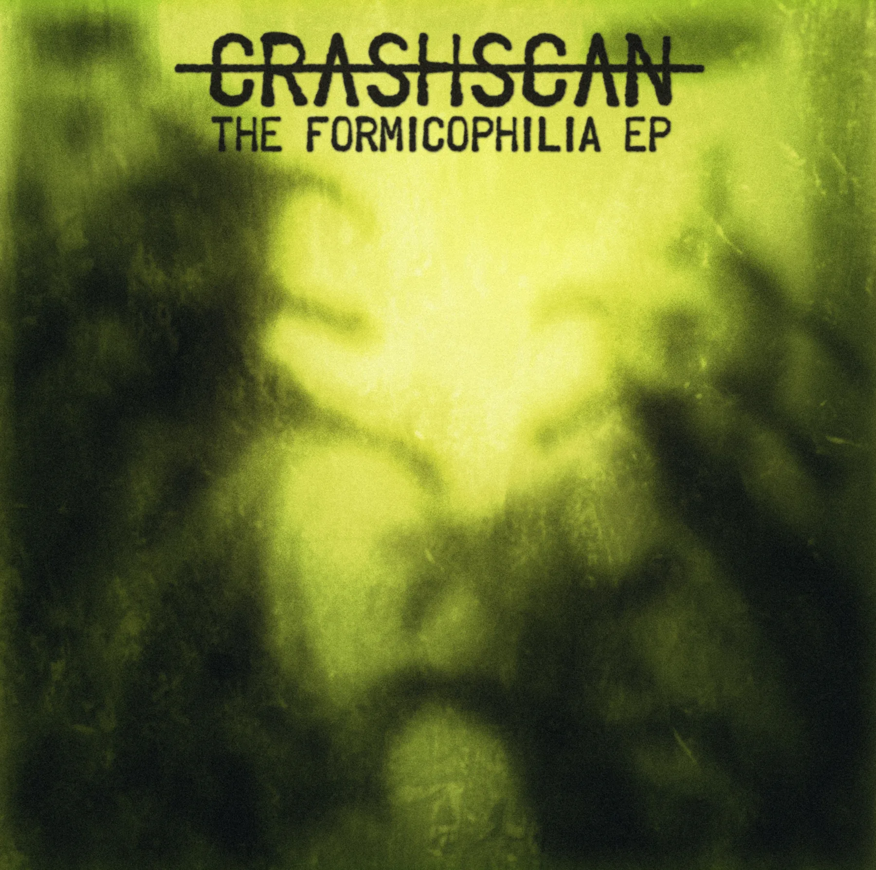 Official album cover art for the release The Formicophilia EP by Crash-Scan
