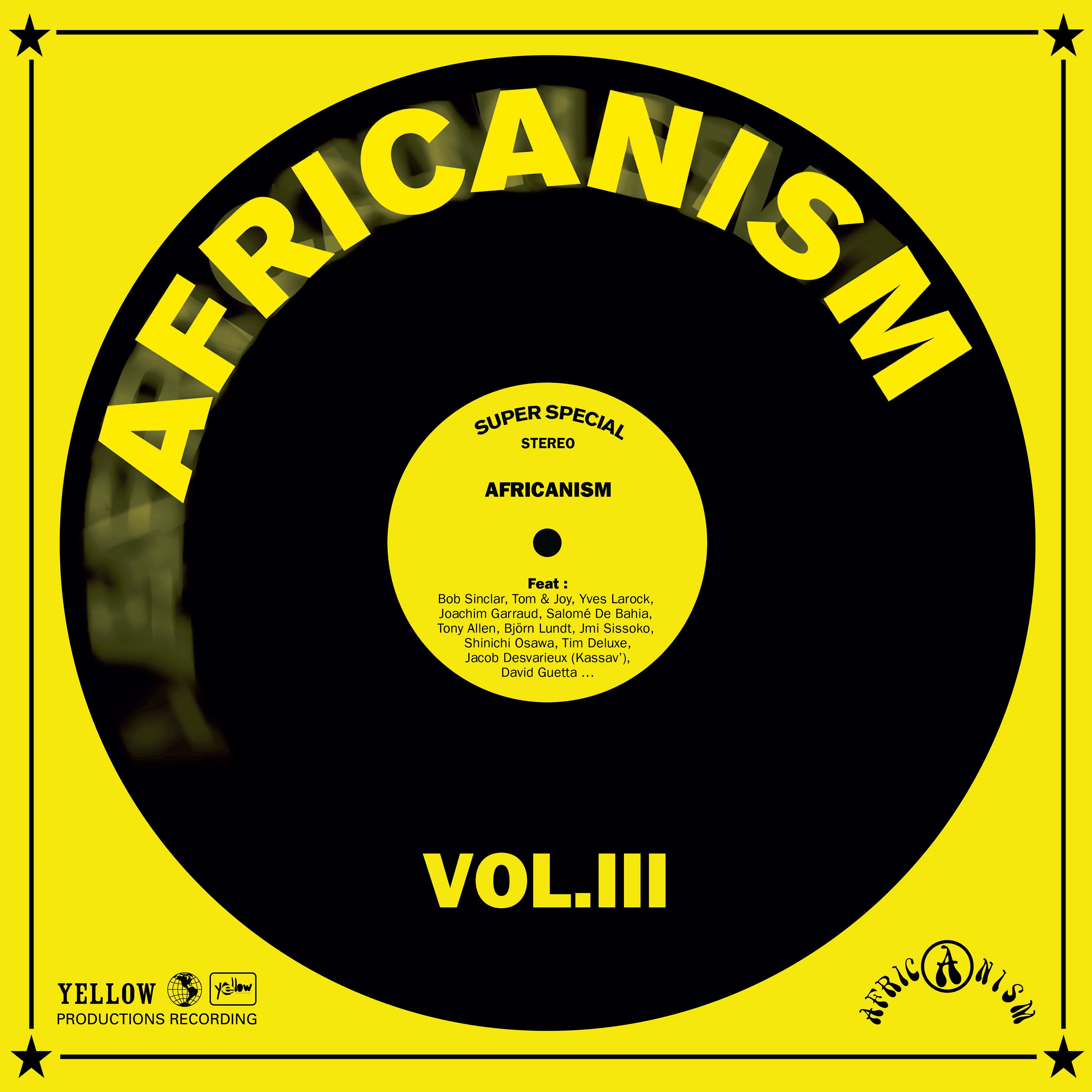 Official album cover art for the release Africanism Vol. 3 by Africanism All Stars