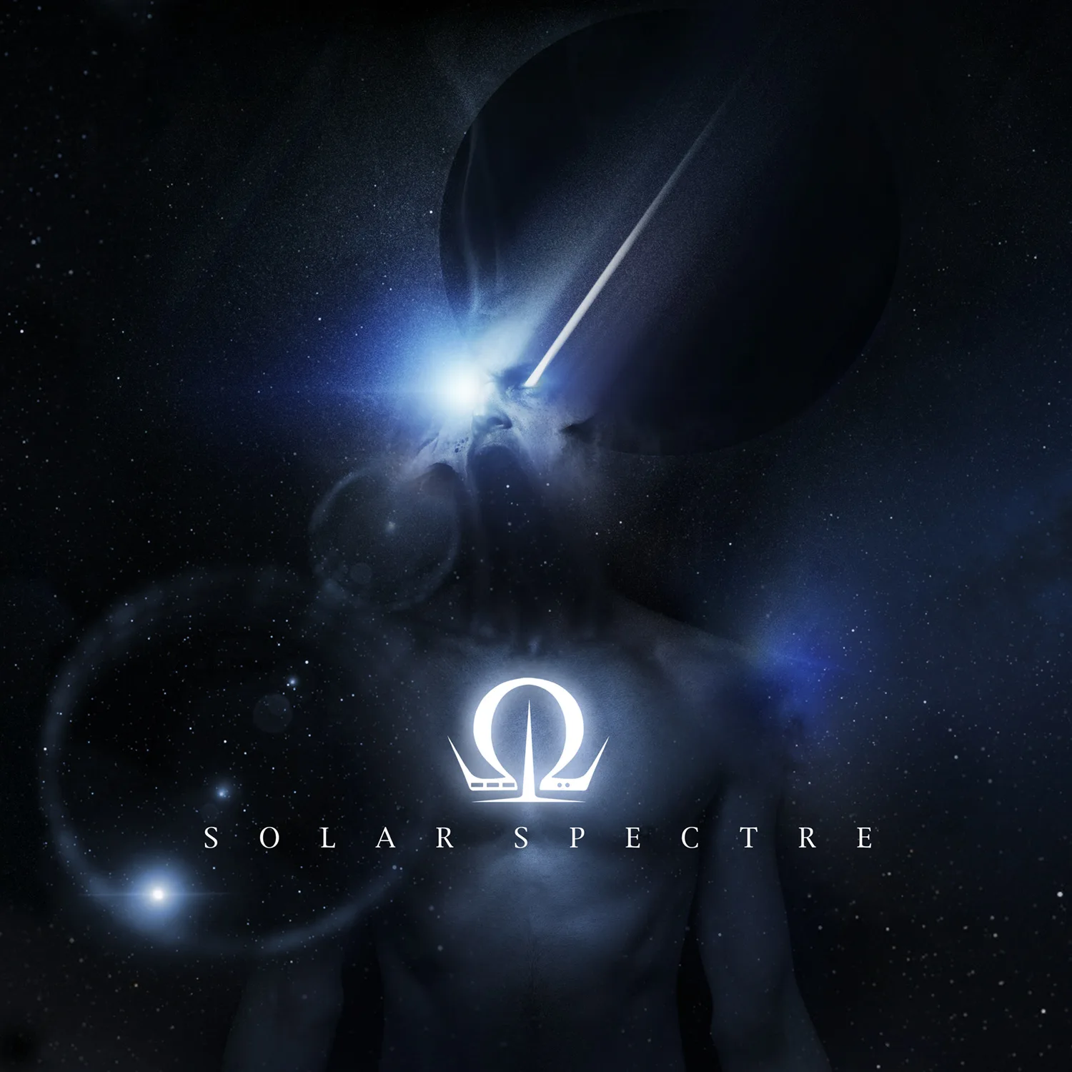 Official album cover art for the release Solar Spectre by Omega Infinity