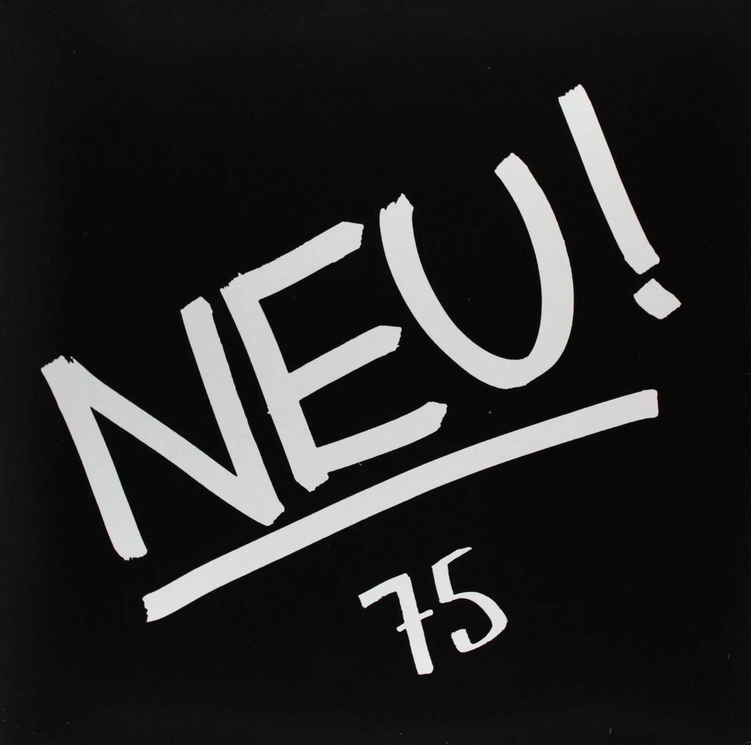 Official album cover art for the release Neu! ’75 by Neu!
