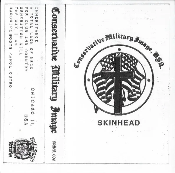 Official album cover art for the release Skinhead by Conservative Military Image