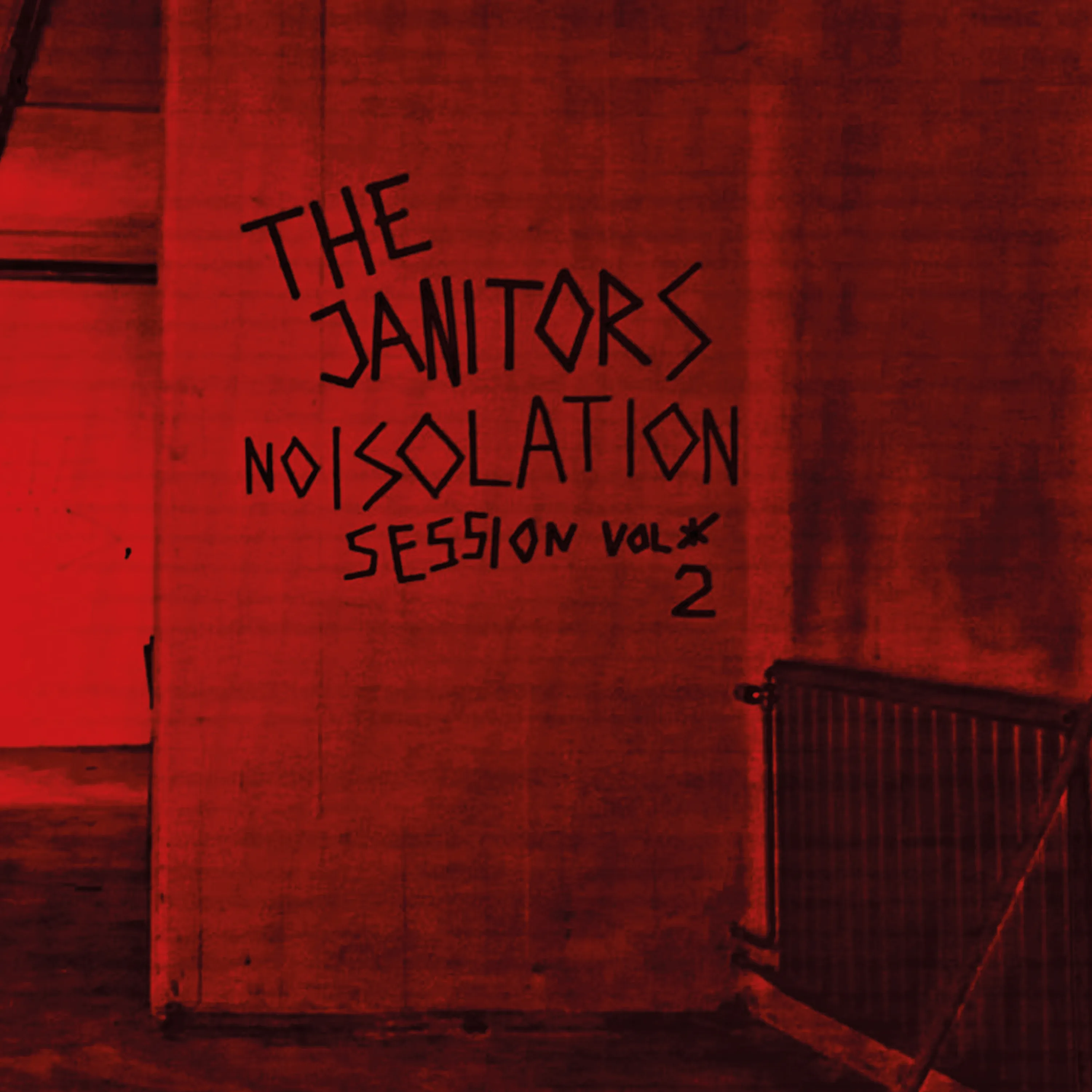 Official album cover art for the release Noisolation Sessions Vol.2 by The Janitors