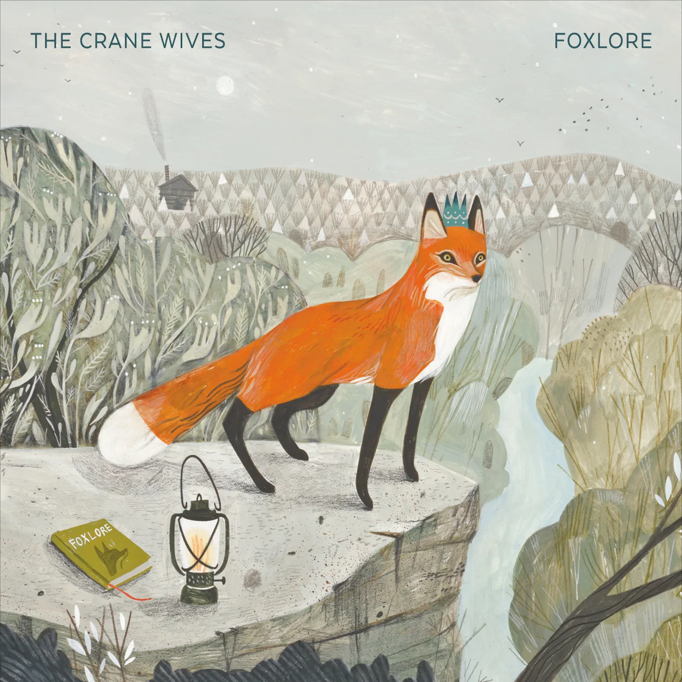 Official album cover artwork for Foxlore by The Crane Wives