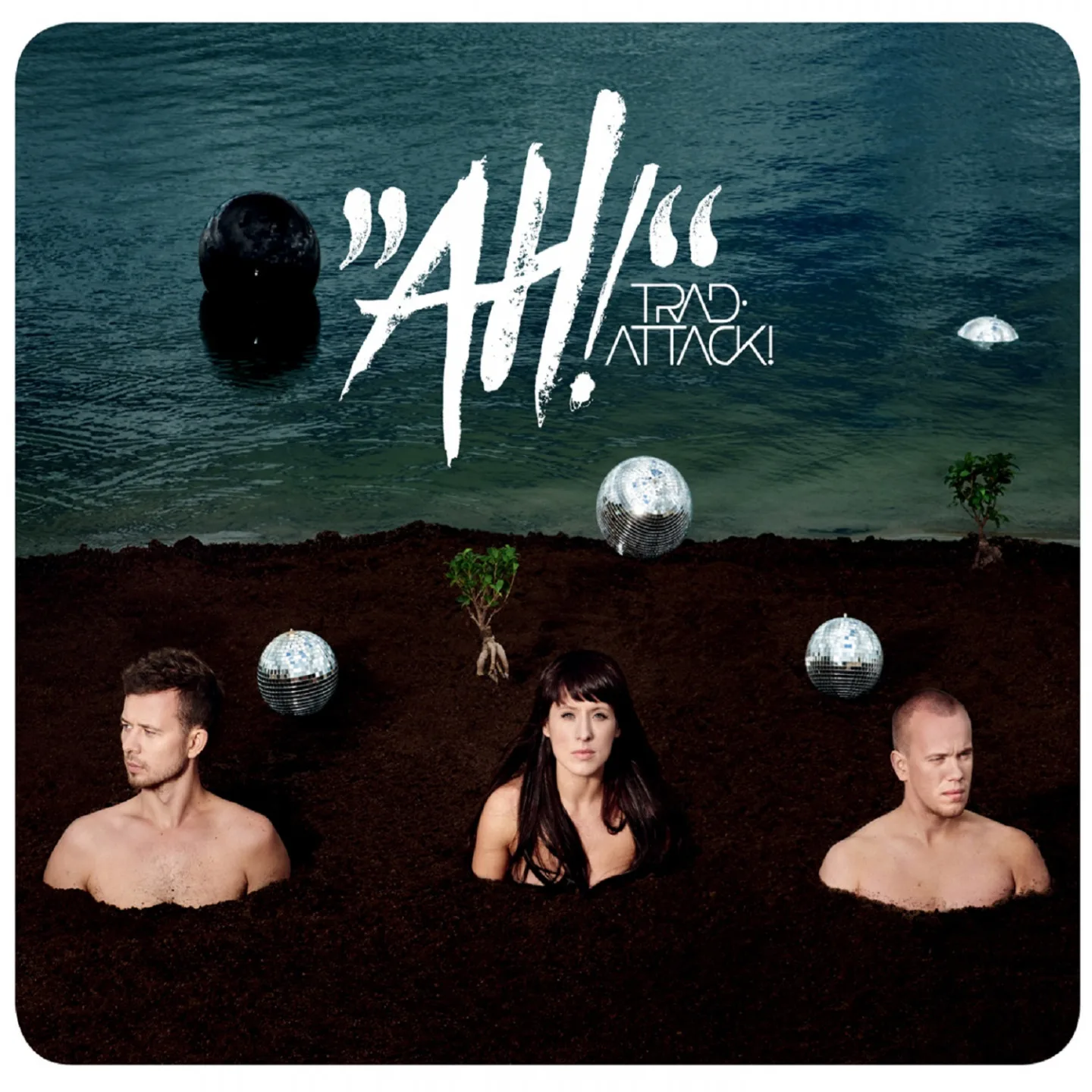 Official album cover art for the release Ah! by Trad.Attack!