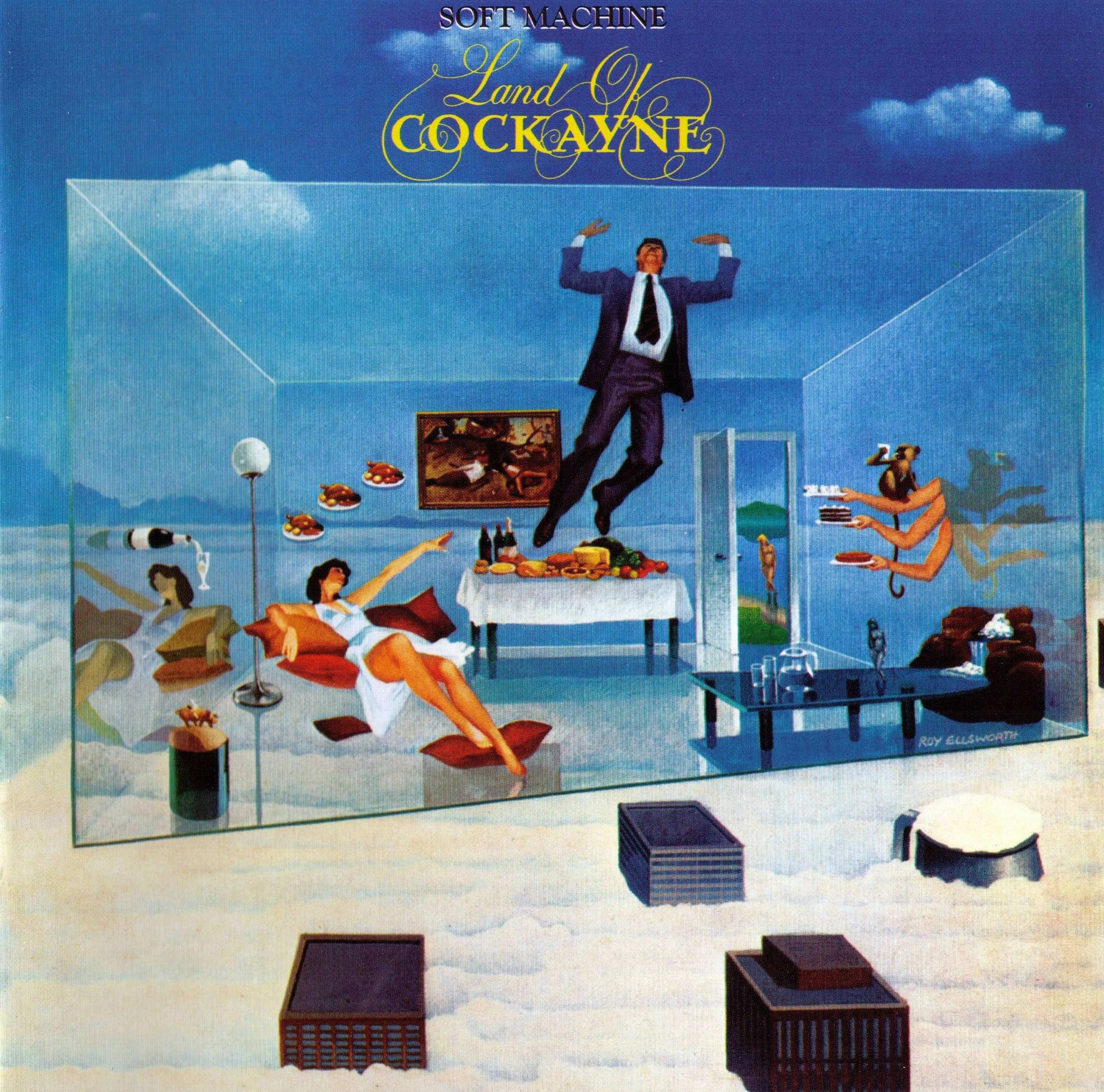 ‘A Lot of What You Fancy…’ song track artwork featured on the album Land of Cockayne by Soft Machine