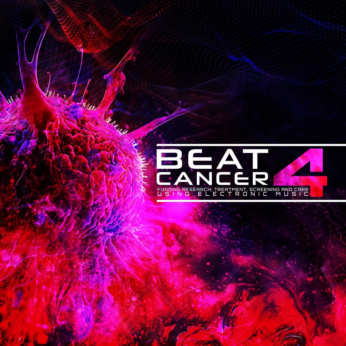 Official album cover art for the release Beat:Cancer volume 4 by Xenturion Prime