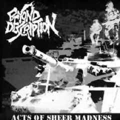 Official album cover art for the release Acts Of Sheer Madness by Beyond Description