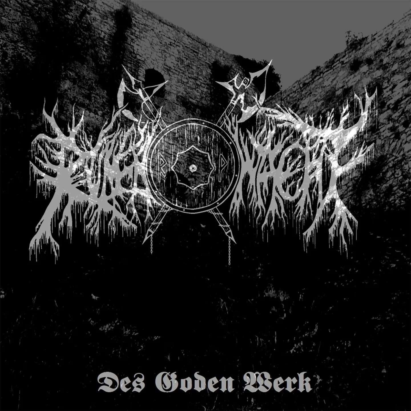 Official album cover artwork for Des Goden Werk by Runenwacht