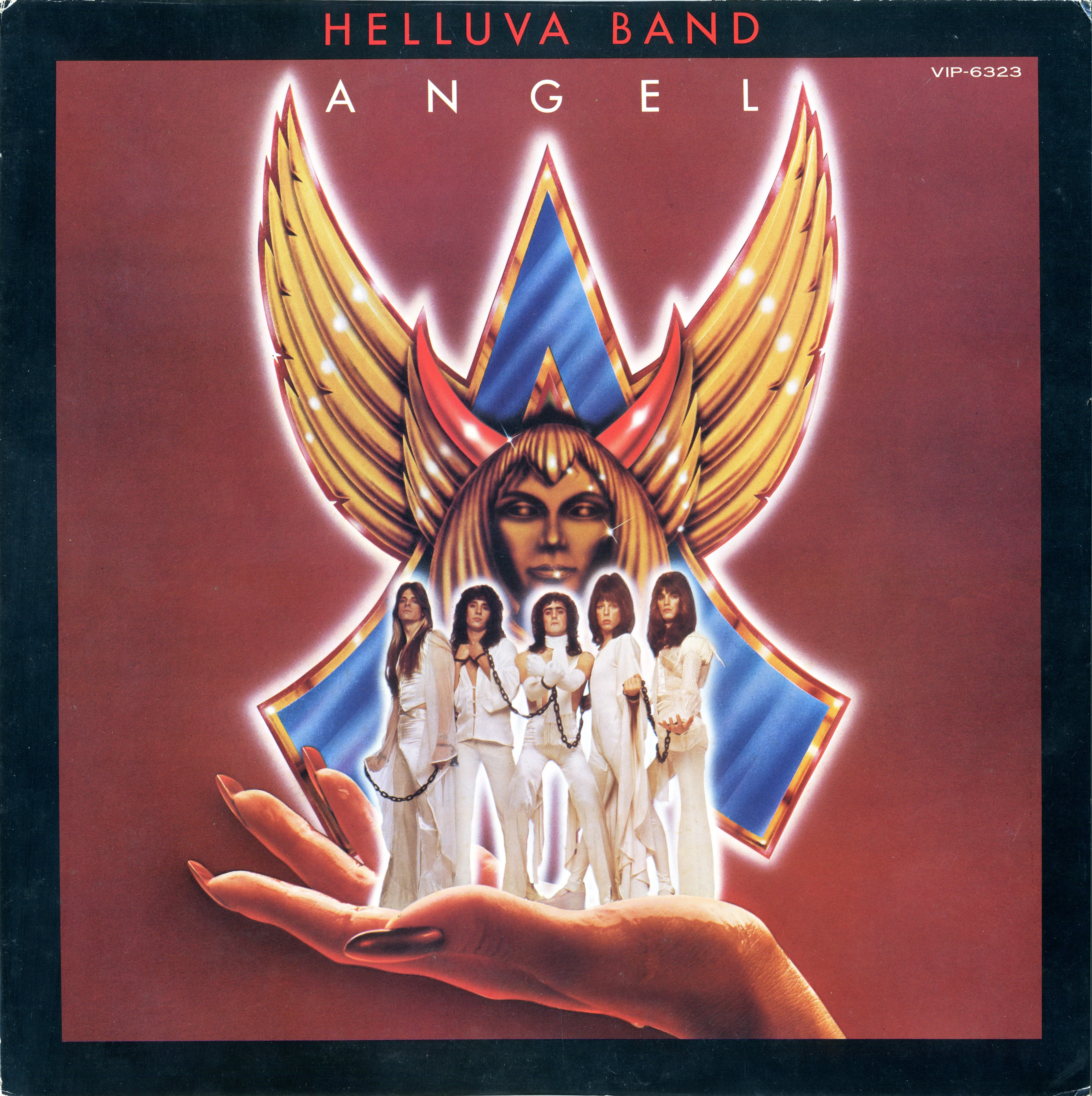 Official album cover art for the release Helluva Band by Angel