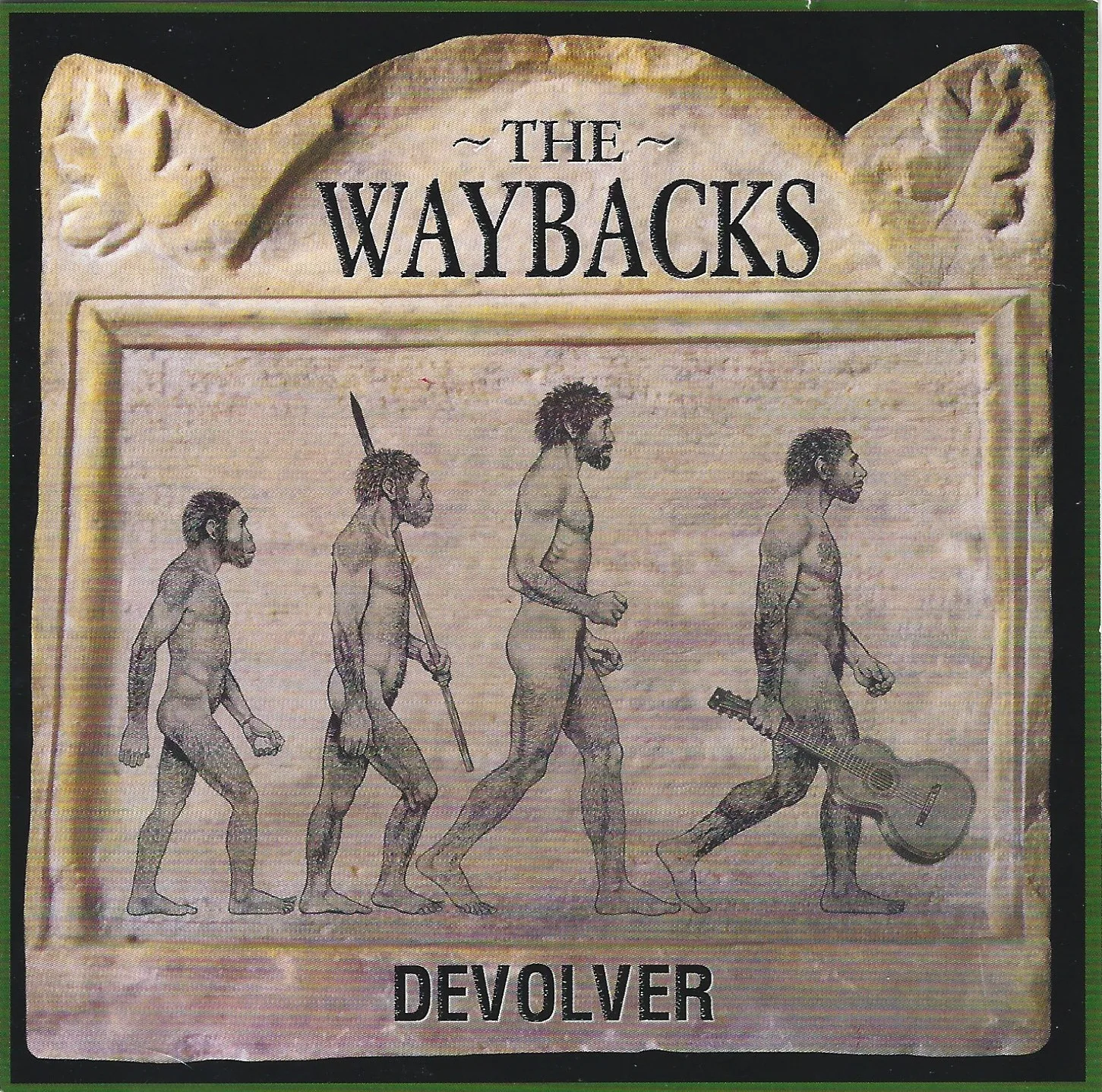 Official album cover art for the release Devolver by The Waybacks