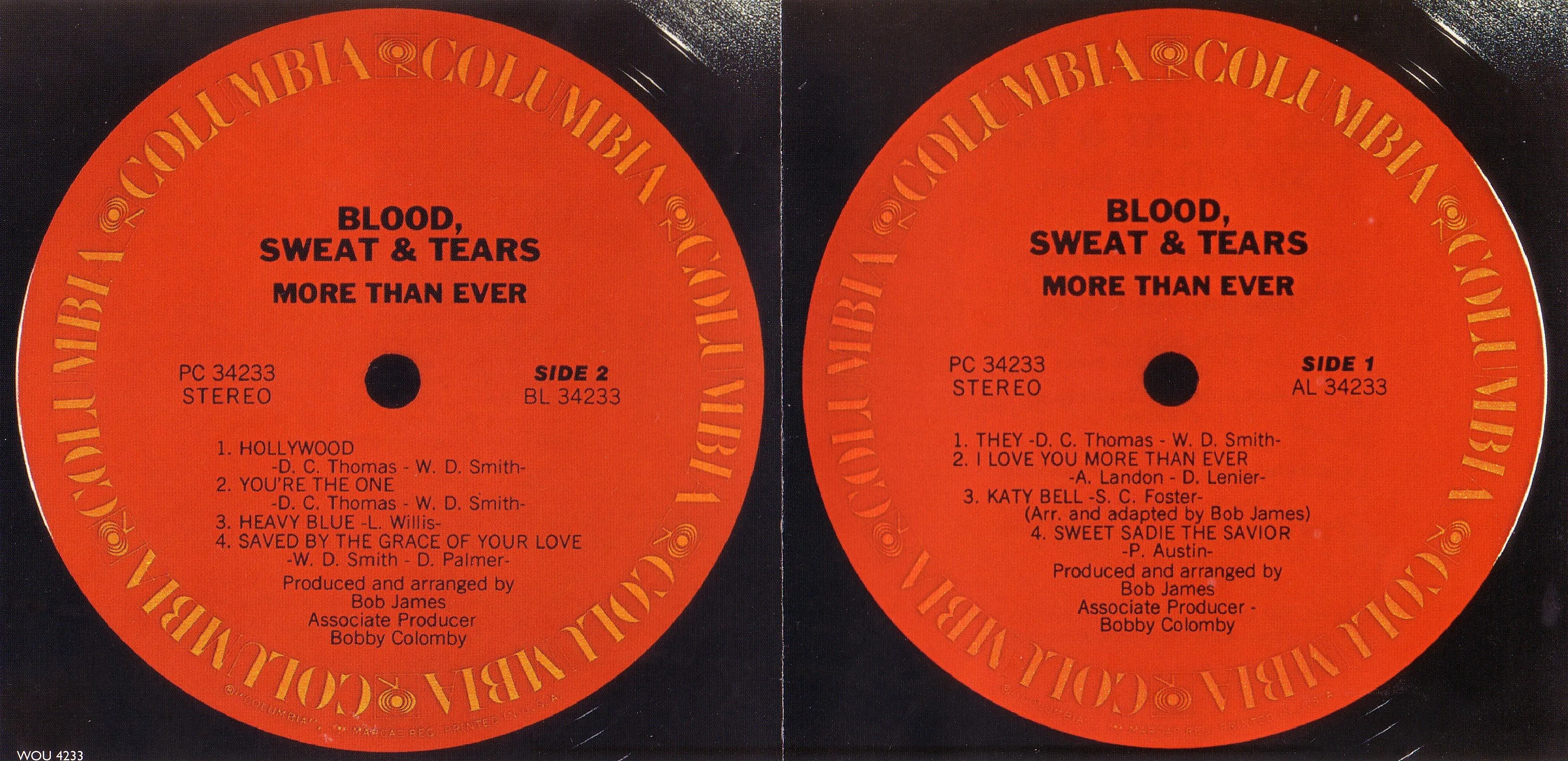 Official album cover art for the release More Than Ever by Blood, Sweat & Tears