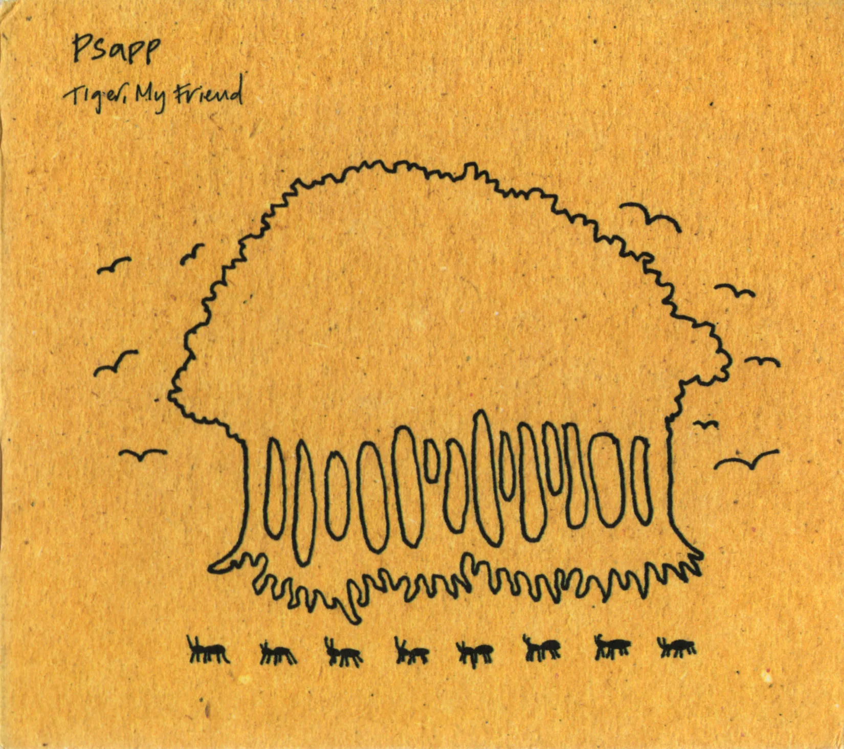 Official album cover art for the release Tiger, My Friend by Psapp