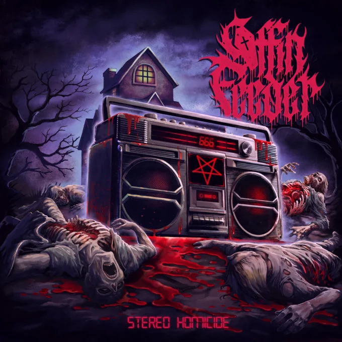 Official album cover art for the release Stereo Homicide by Coffin Feeder