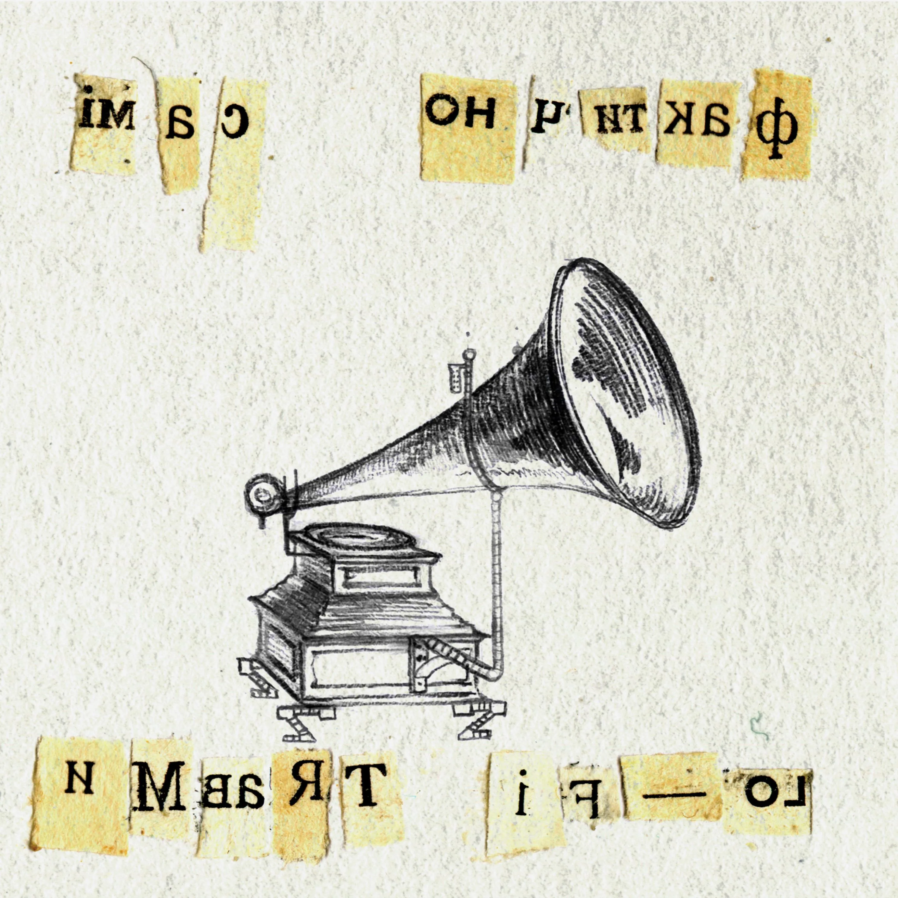 Official album cover art for the release Lo-Fi TRавми by Qarpa