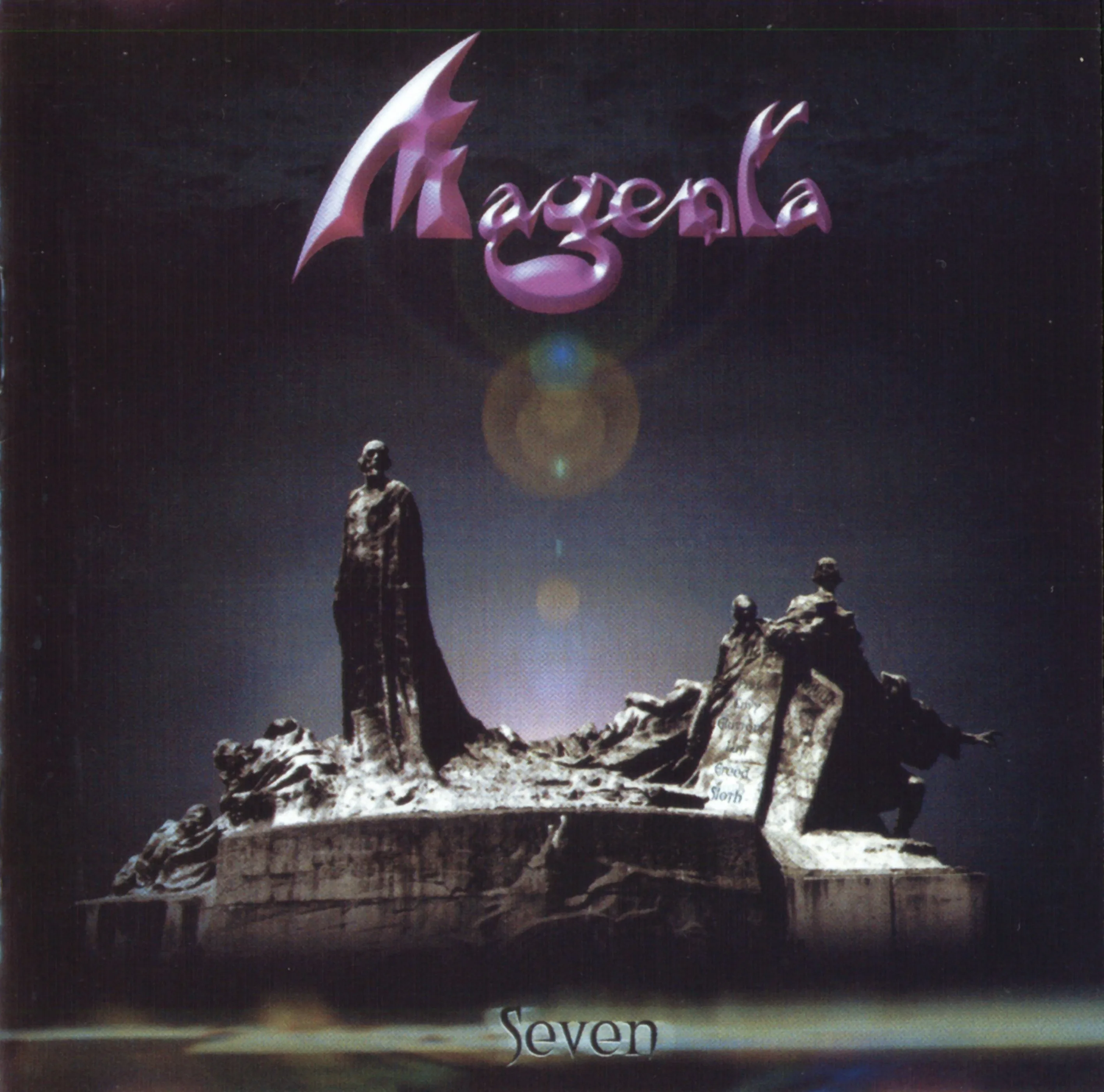 Official album cover art for the release Seven by Magenta