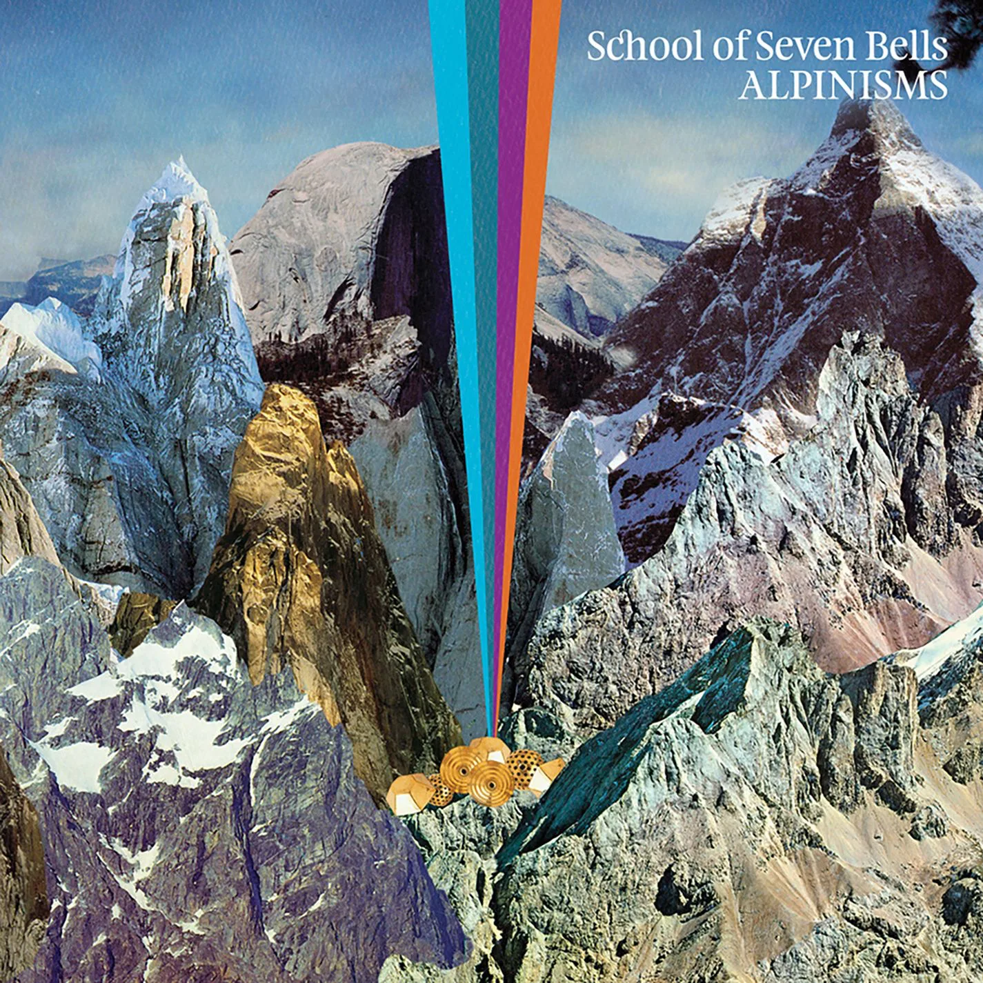 Official album cover art for the release Alpinisms by School of Seven Bells