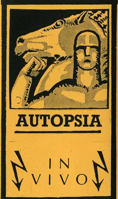 Official album cover art for the release In Vivo by Autopsia