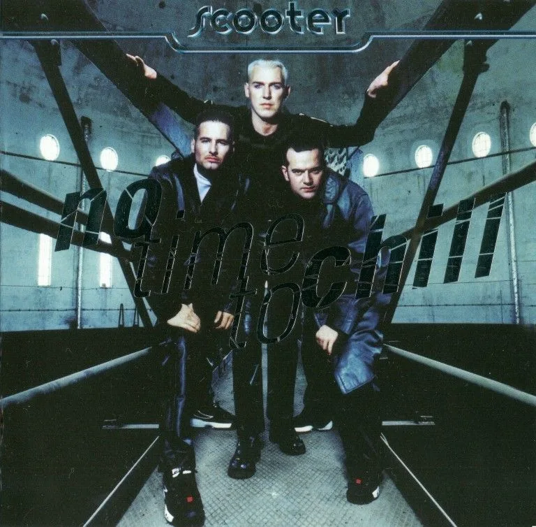 Official album cover art for the release No Time to Chill by Scooter