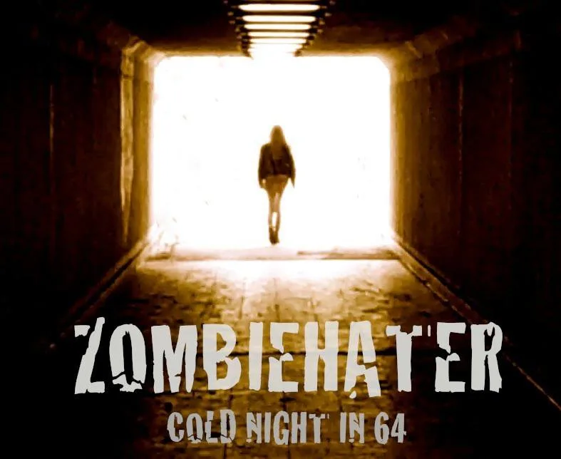 Official album cover art for the release Cold Night in 64 by Zombiehater