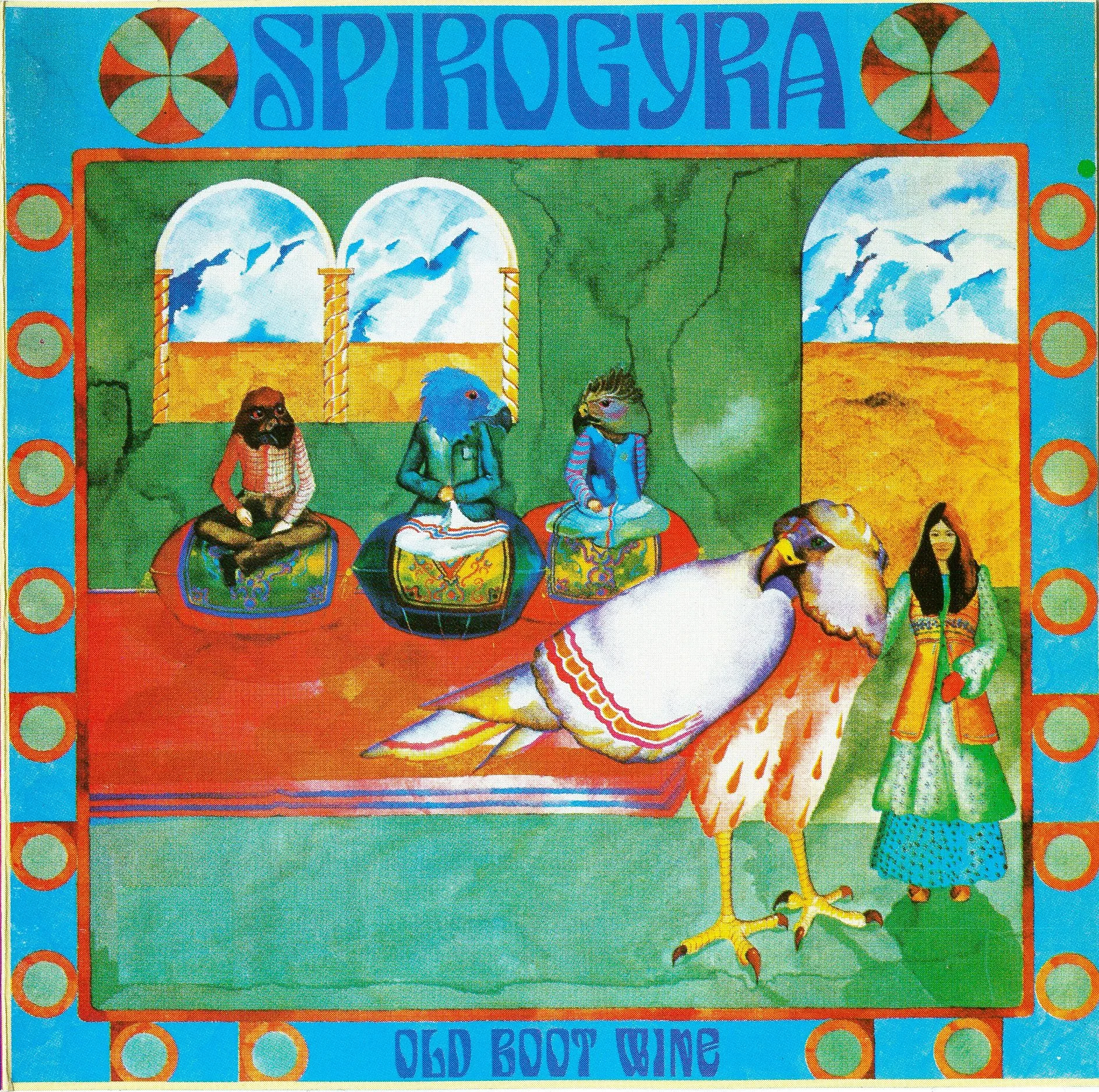 Official album cover art for the release Old Boot Wine by Spirogyra