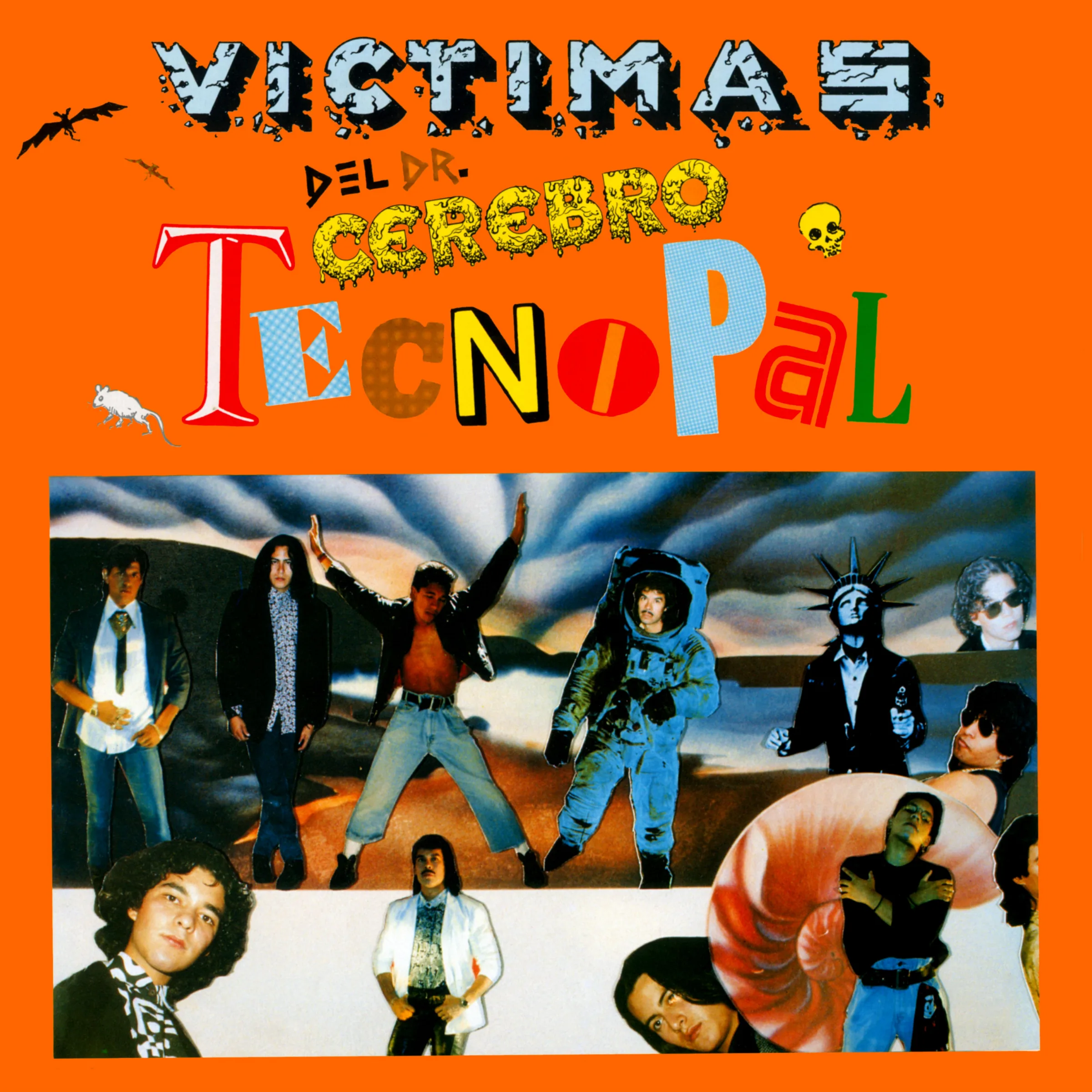 Official album cover art for the release Tecnopal by Víctimas del Doctor Cerebro