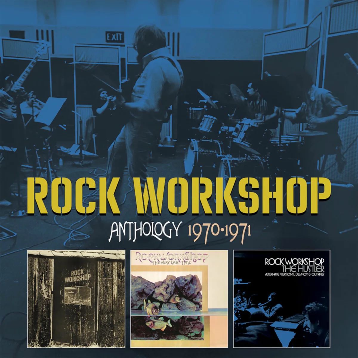 Official album cover art for the release Anthology: 1970–1971 by Rock Workshop