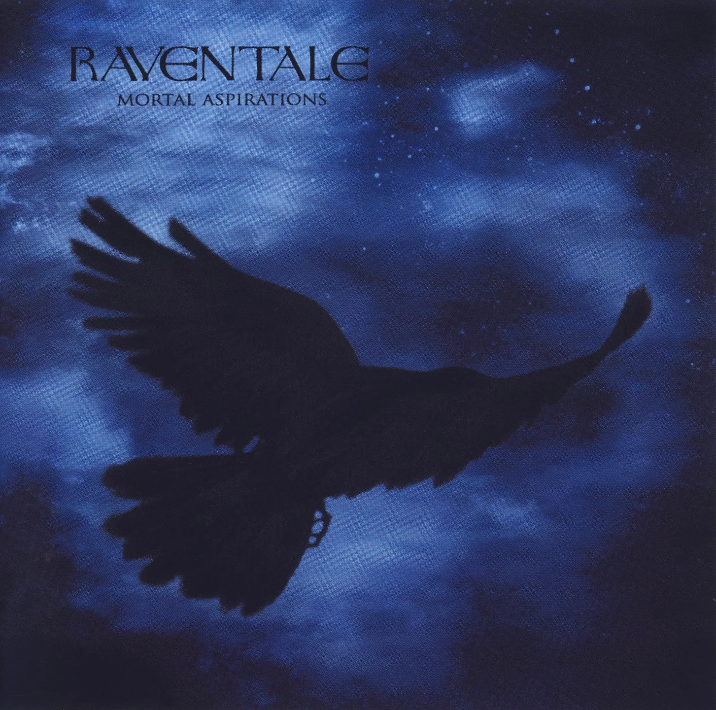 Official album cover art for the release Mortal Aspirations by Raventale