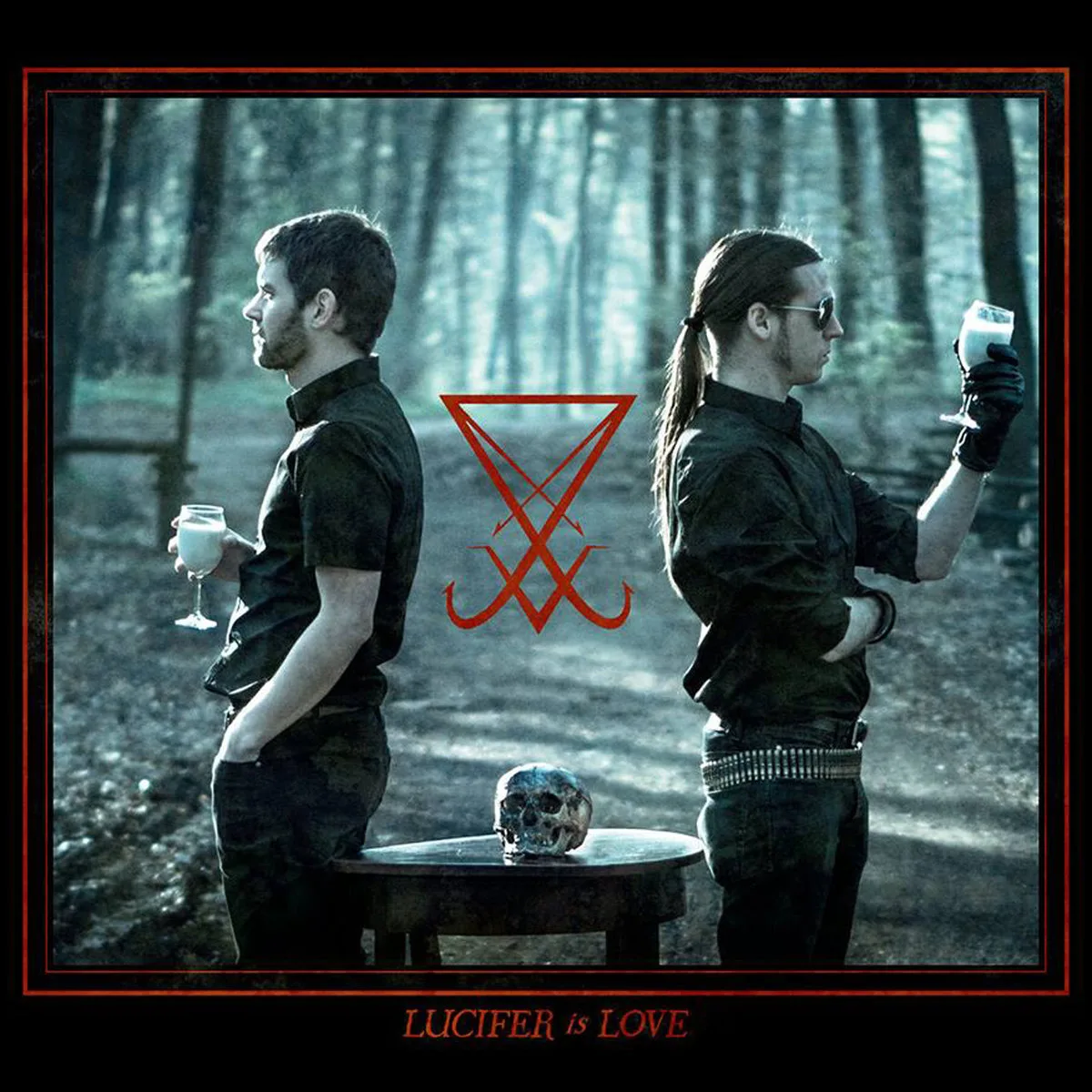 Official album cover artwork for Lucifer Is Love by Them Pulp Criminals