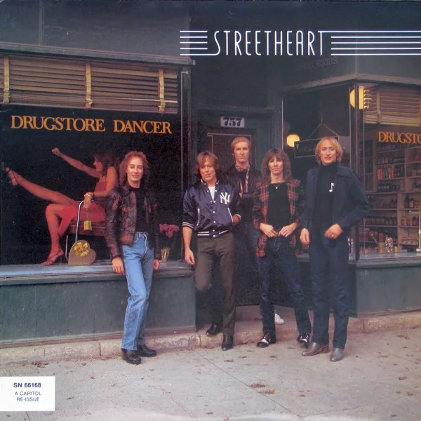 Official album cover art for the release Drugstore Dancer by Streetheart