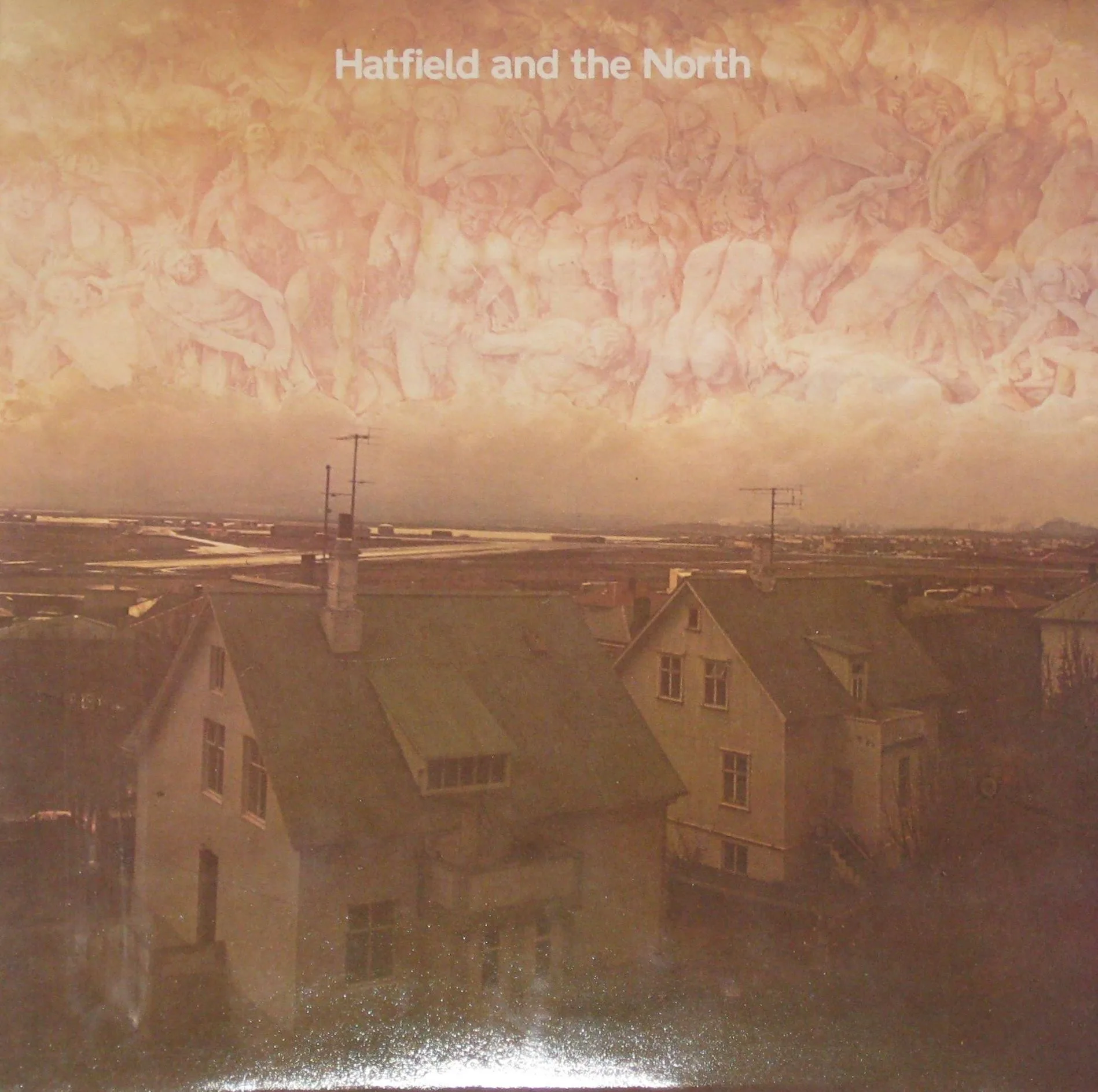 Official album cover art for the release Hatfield and the North by Hatfield and the North